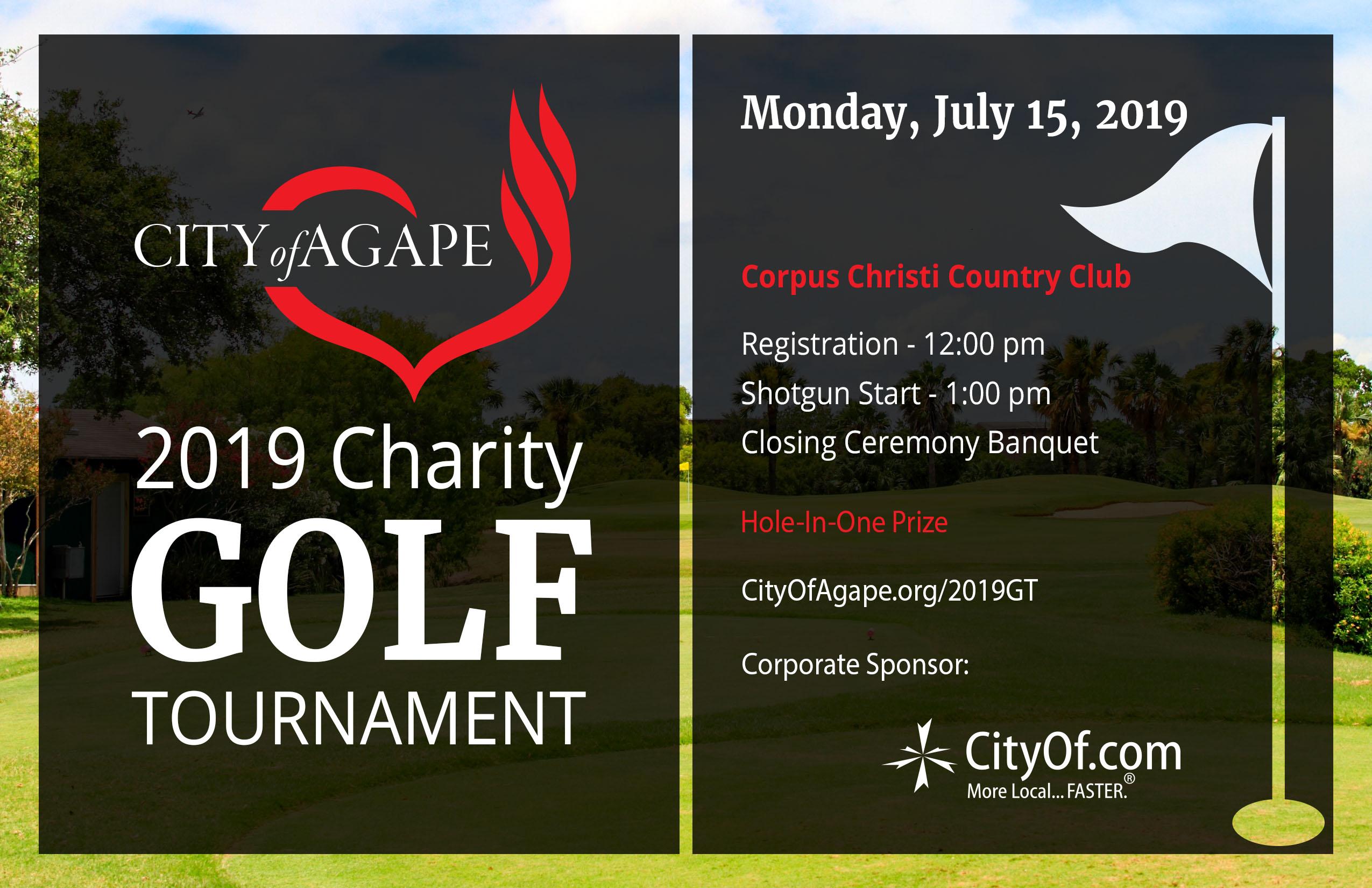 CityofAgape 2nd Annual Charity Golf Tournament