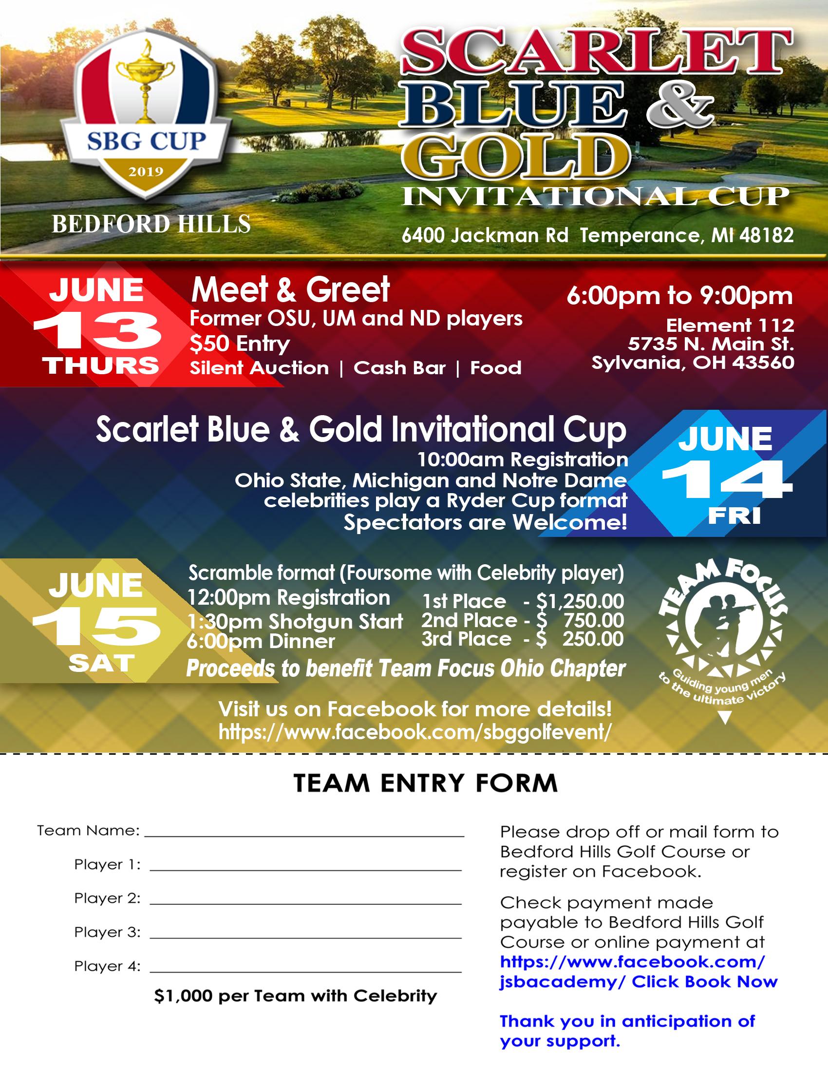 SBG Invitational Celebrity Golf Event