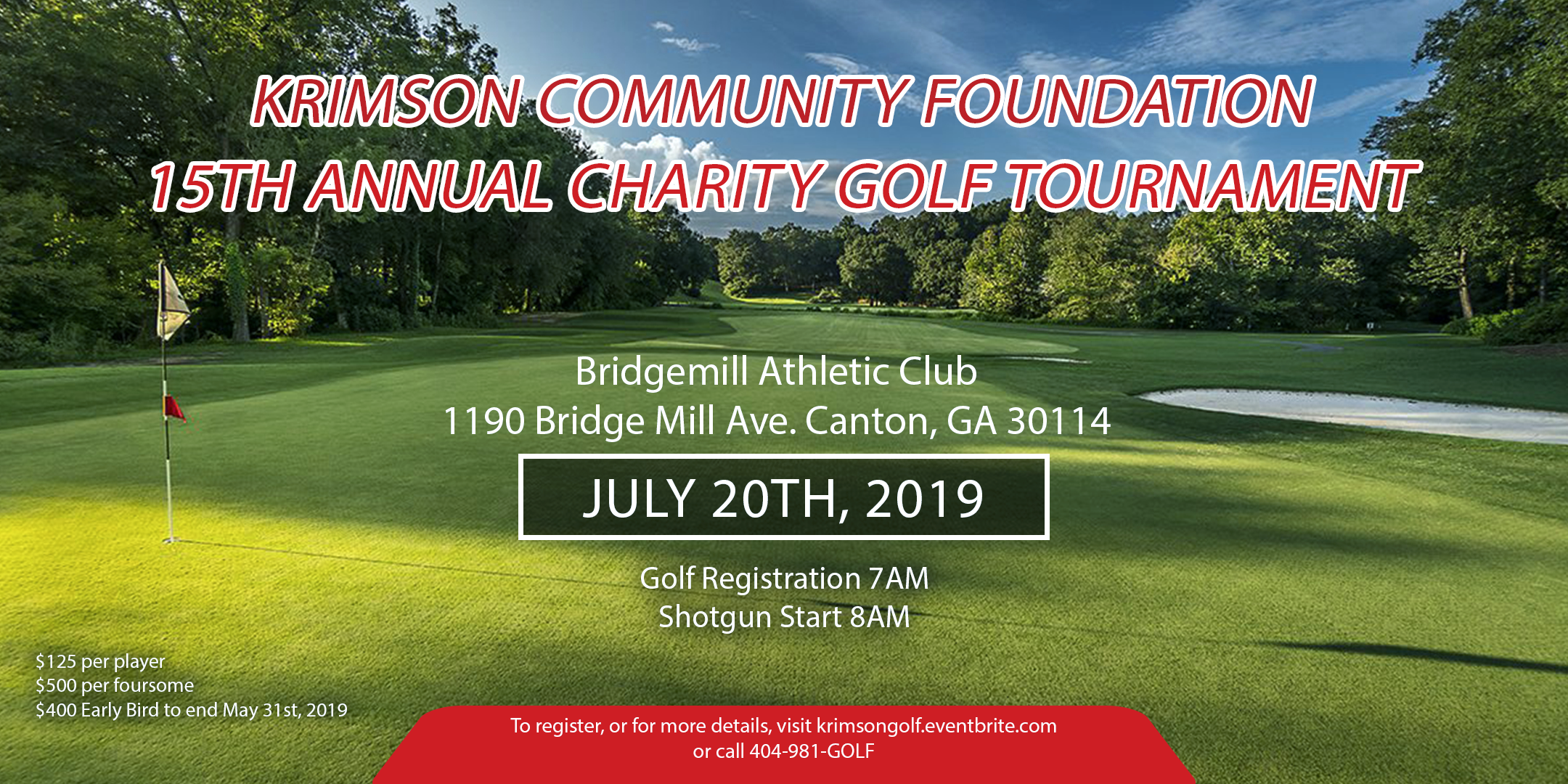 15th Annual Krimson Community Foundation Charity Golf Tournament