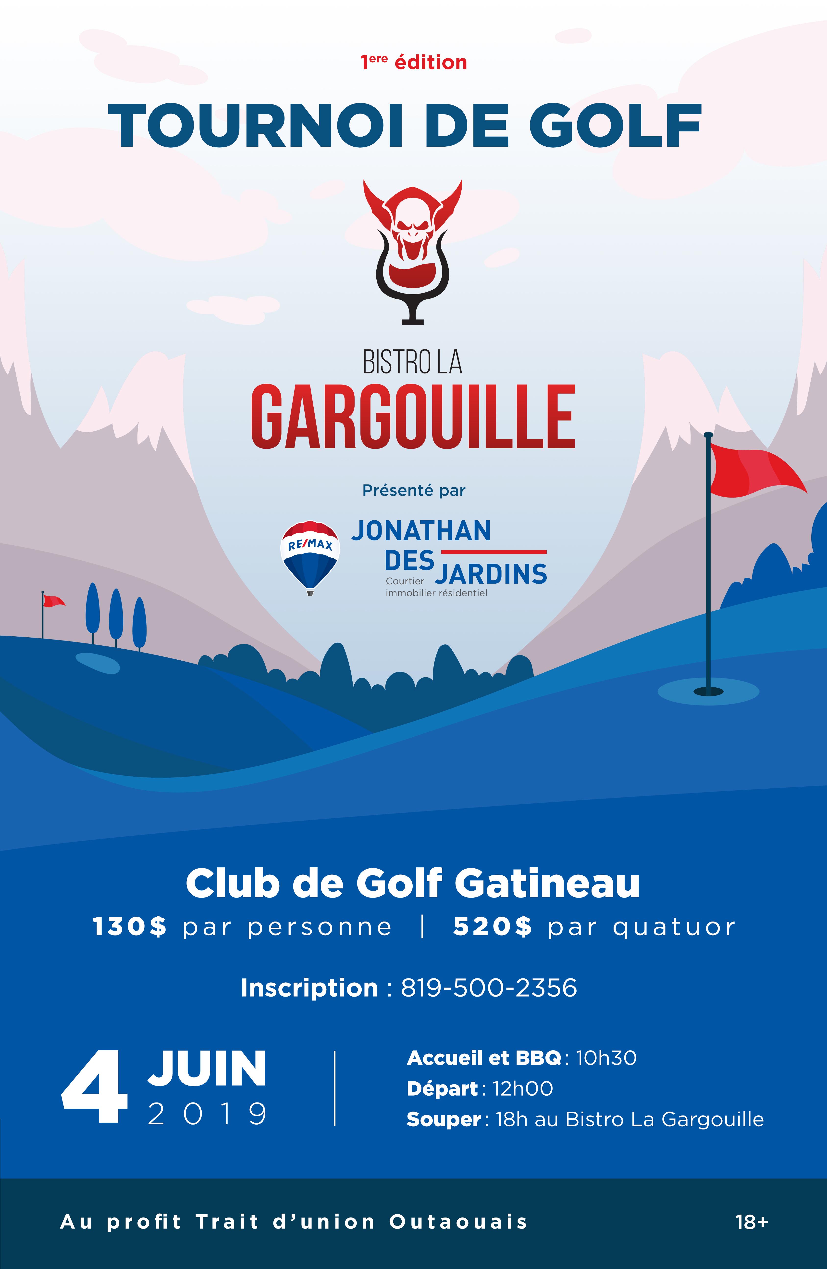 Tournoi de golf du Bistro La Gargouille