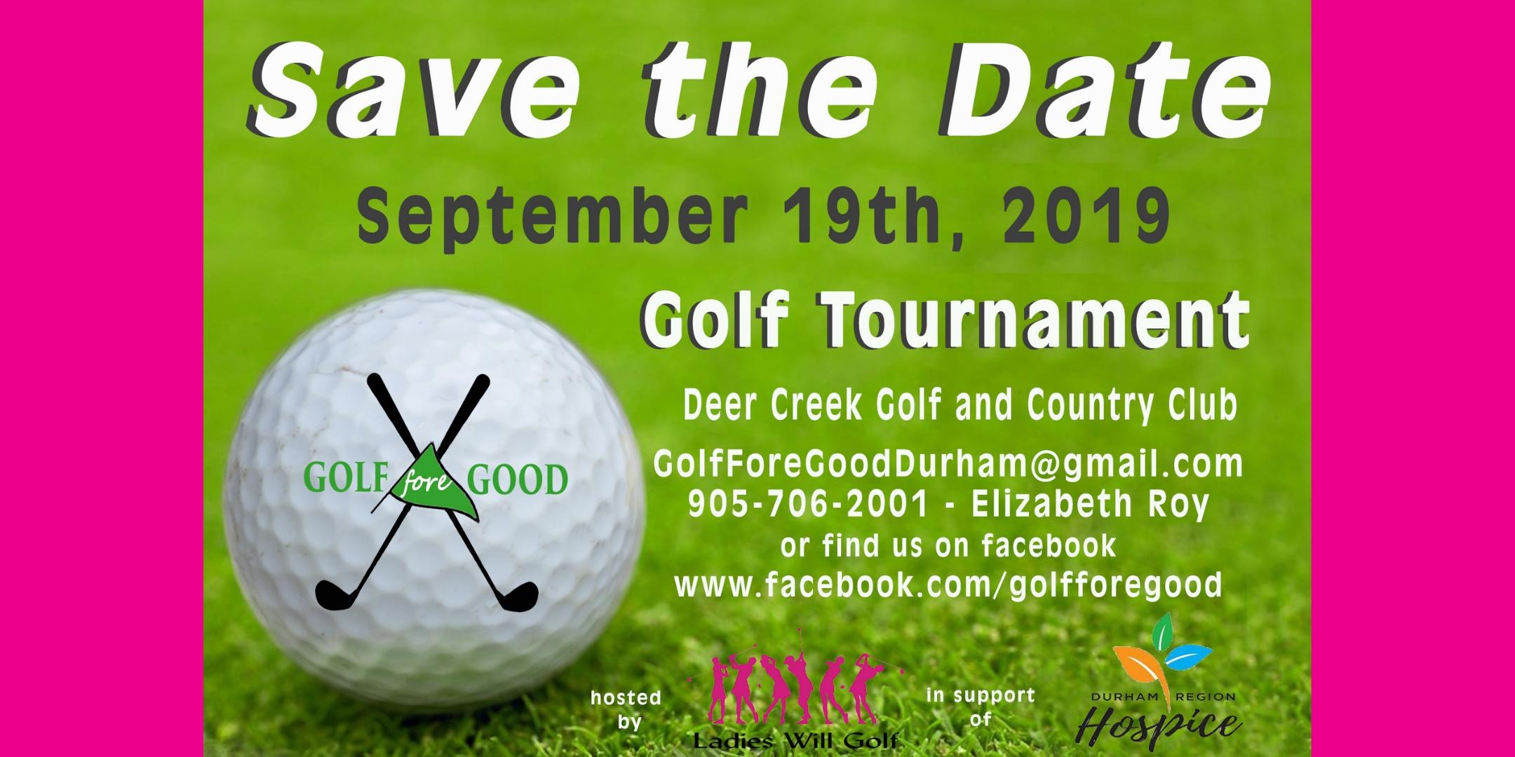 Golf Fore Good in support of Durham Region Hospice