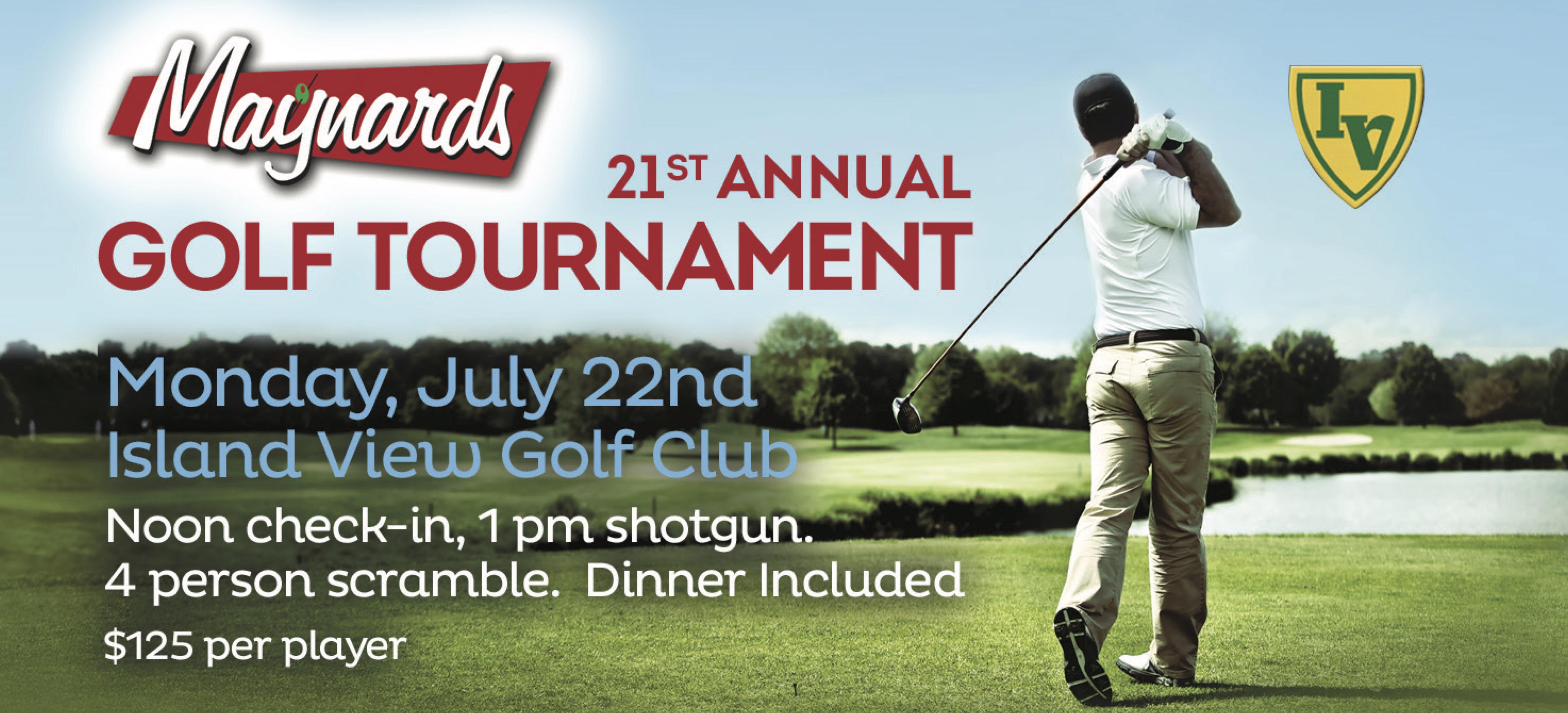 Maynard's 21st Annual Golf Tournament