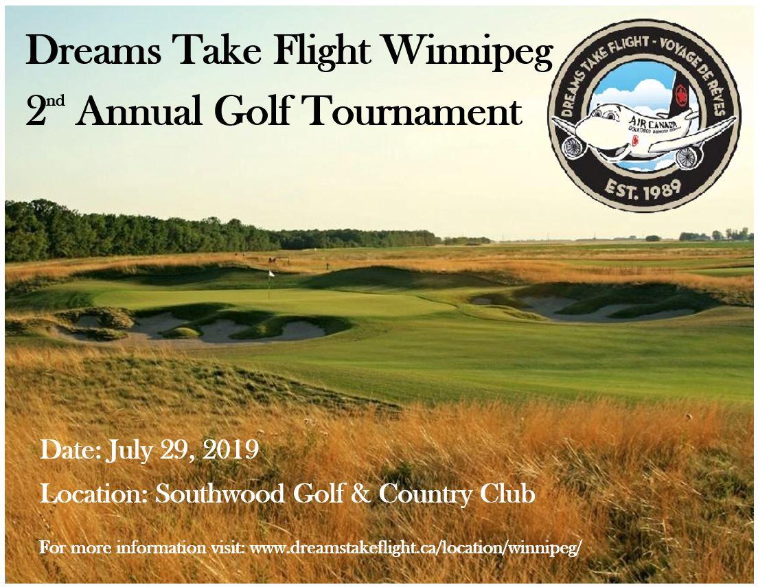 Dreams Take Flight Winnipeg 2nd Annual Golf Tournament