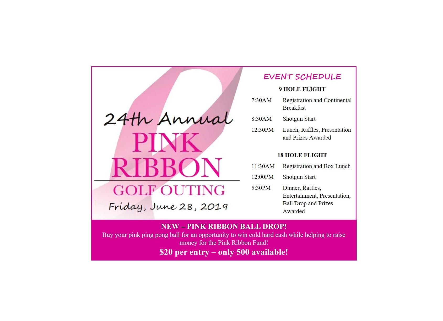 Lake Huron Foundation 2019 Pink Ribbon Golf Outing