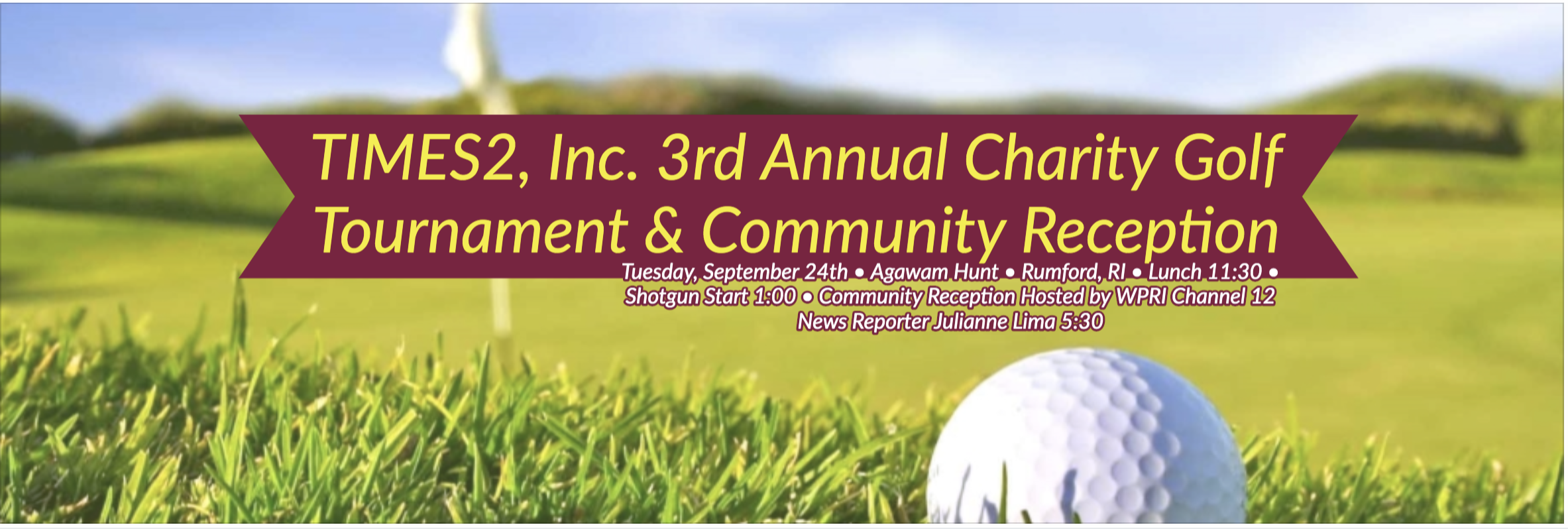 3rd Annual TIMES2, Inc. Charity Golf Tournament & Community Reception