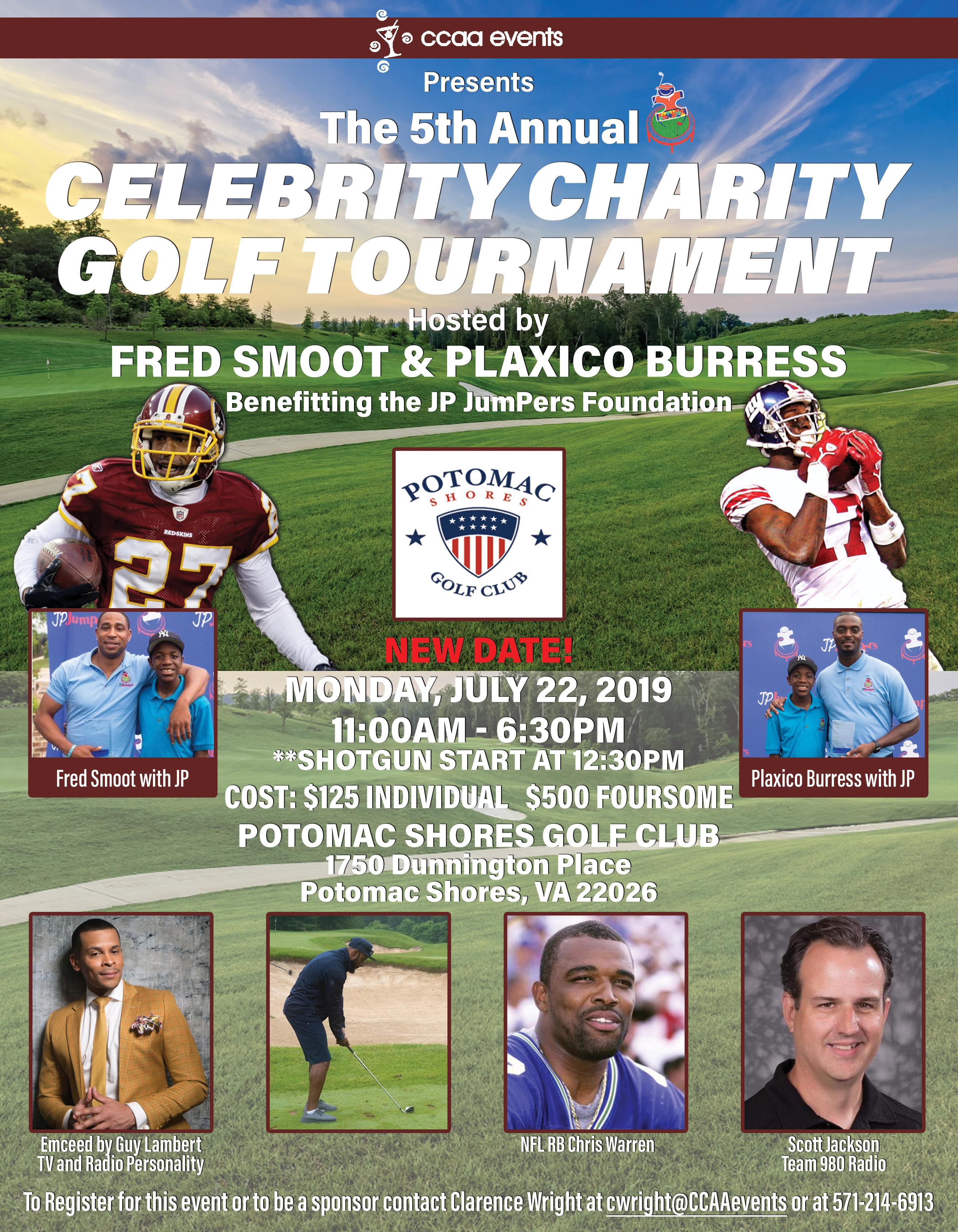 2019 Celebrity Charity Golf Tournament Hosted by NFL Fred Smoot & Plaxico Burress