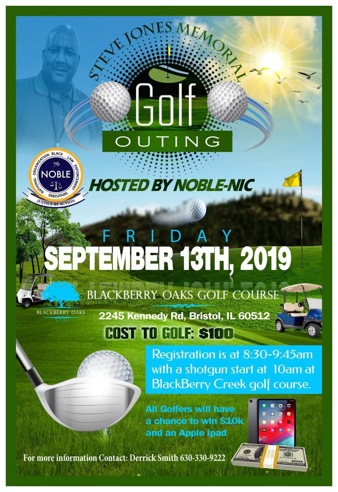 "Steve Jones Memorial" Golf Outing Hosted By Noble-NIC