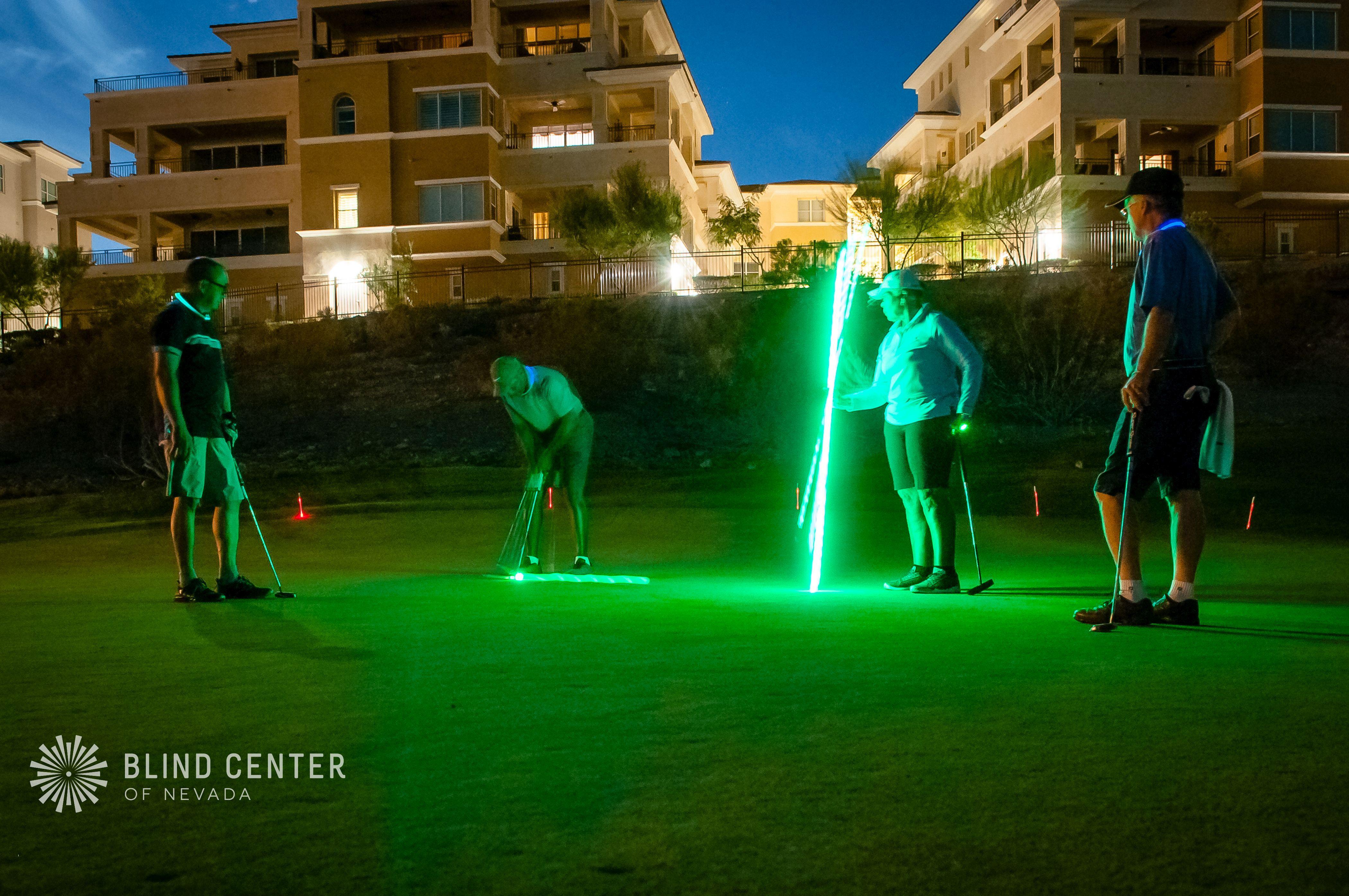 8th Annual Blind Center Glow Golf Tournament