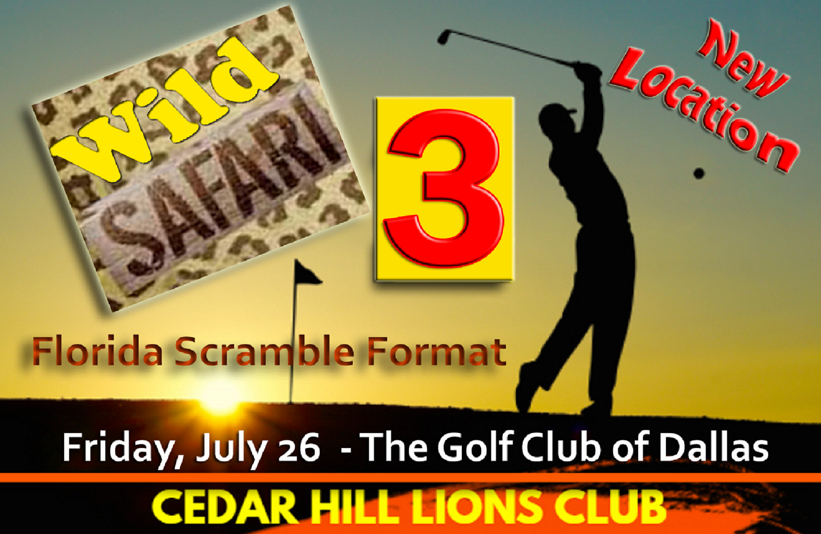 2019 Cedar Hill Lions Club Wild Safari Golf Tournament