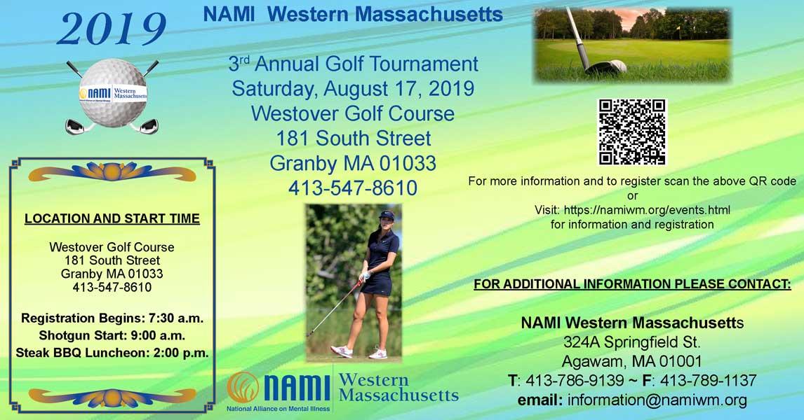 NAMI Western Massachusetts 3rd Annual Golf Tournament