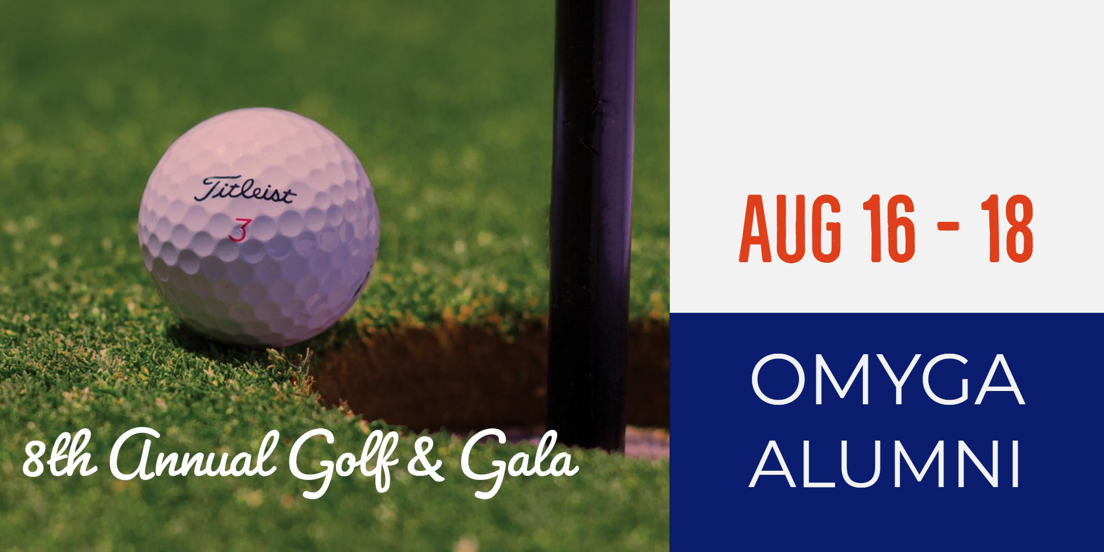 The 8th Annual OMYGA Alumni Golf & Gala Event