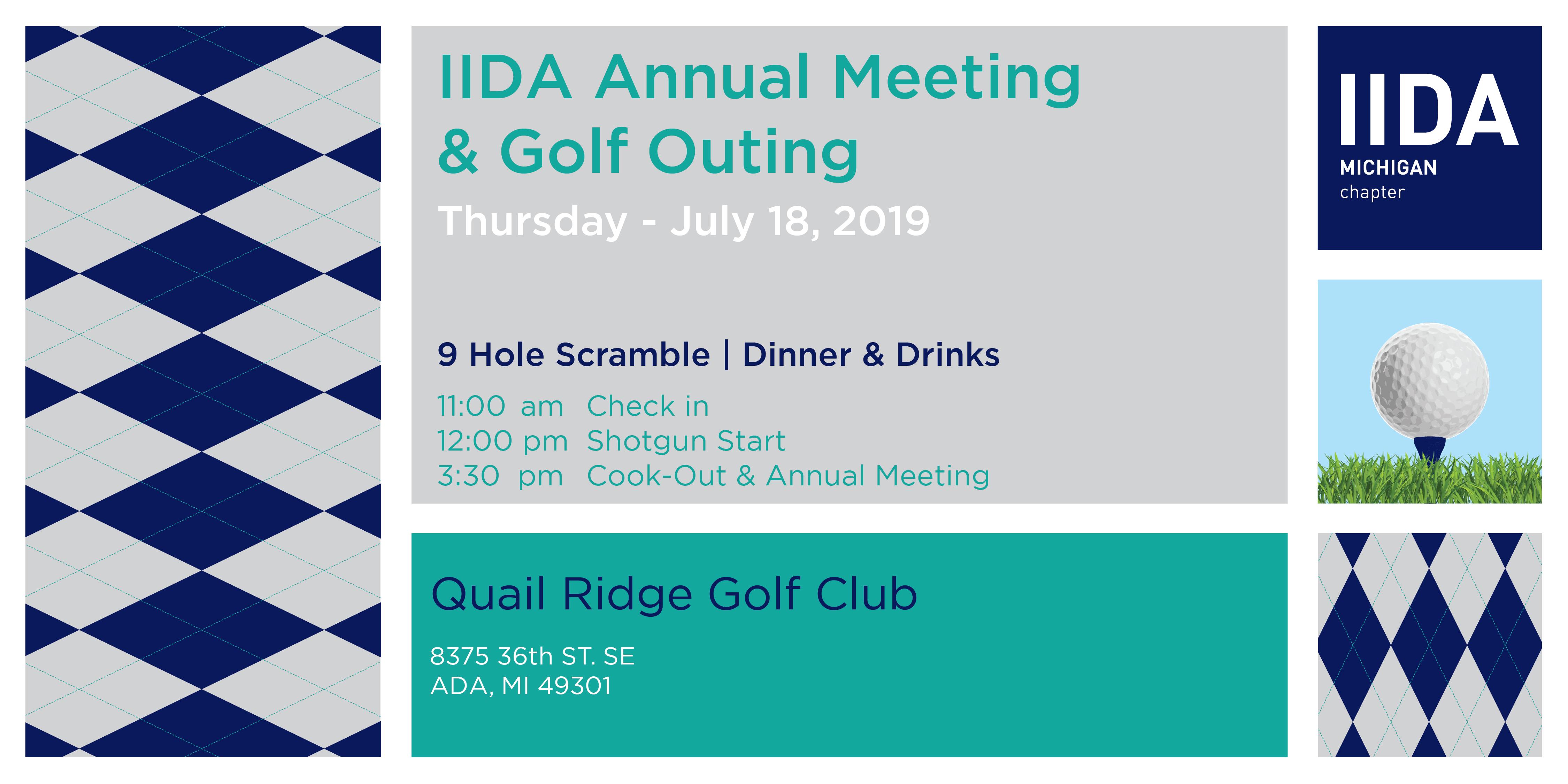 Michigan IIDA Annual Meeting & Golf Outing