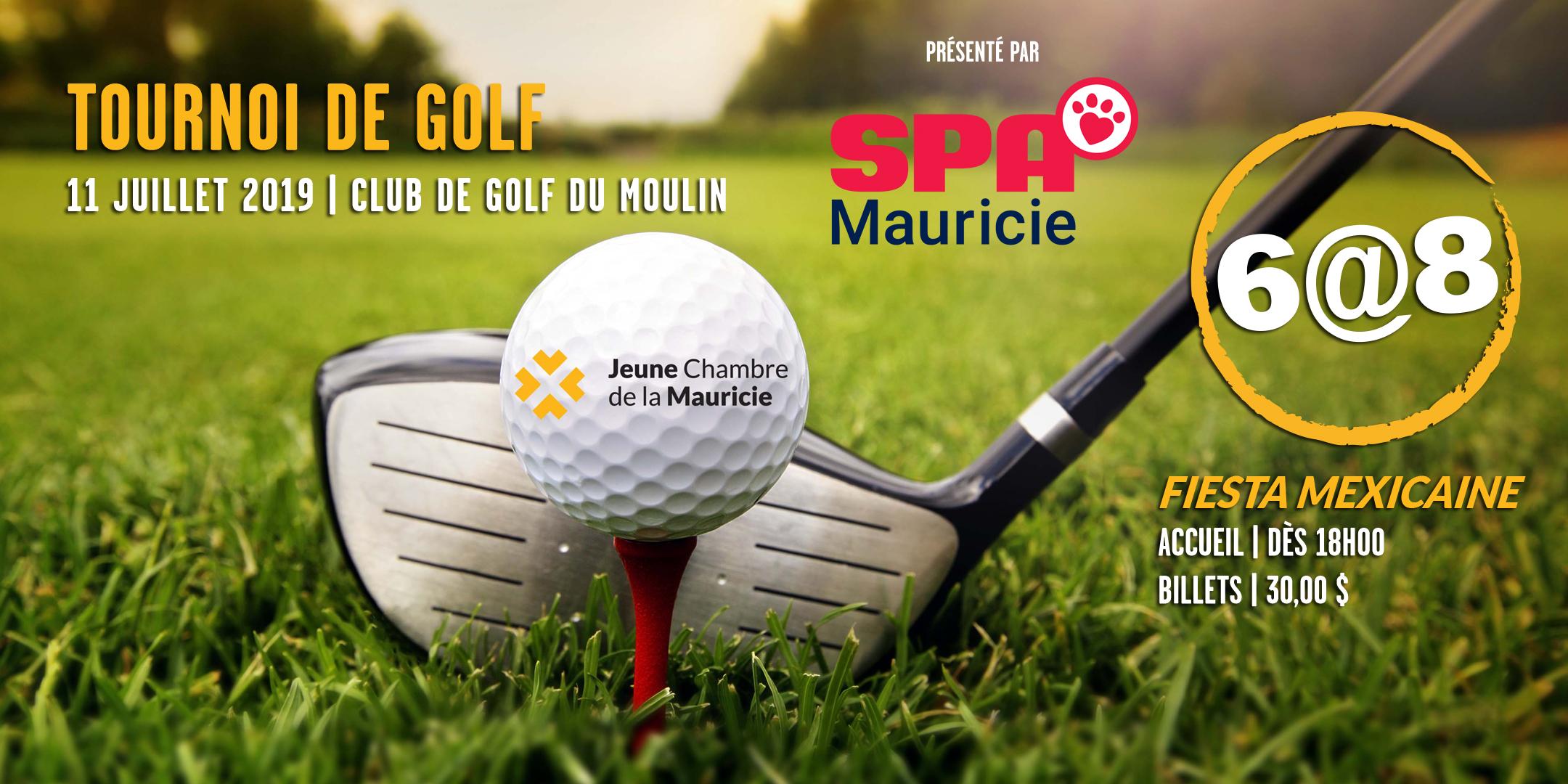 Tournoi de golf 2019 | présenté par la SPA Mauricie