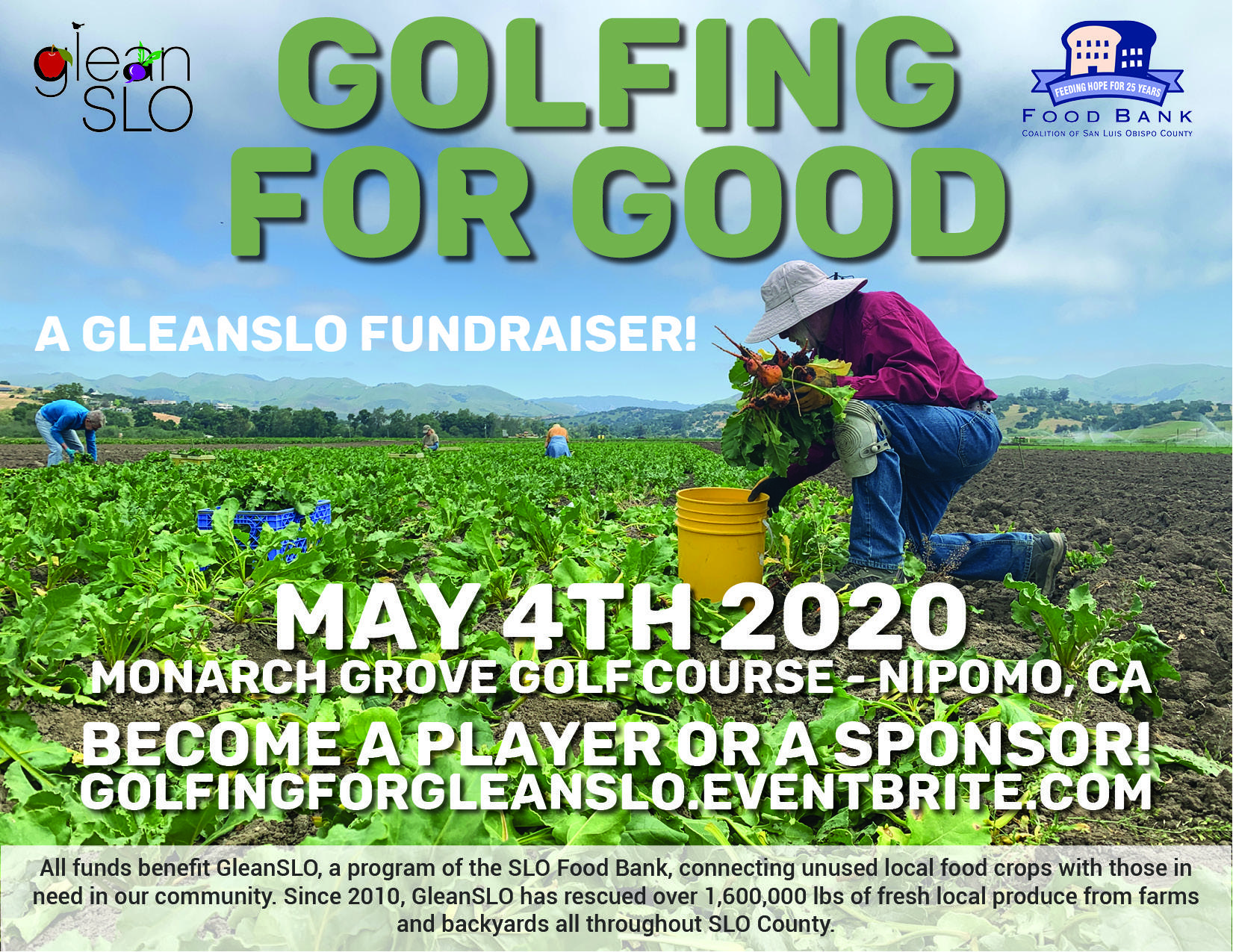 Golfing for Good, a GleanSLO Fundraiser