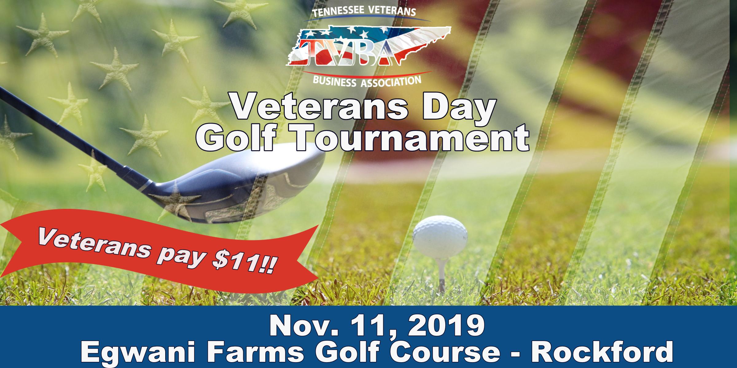TVBA Veterans Day Golf Tournament