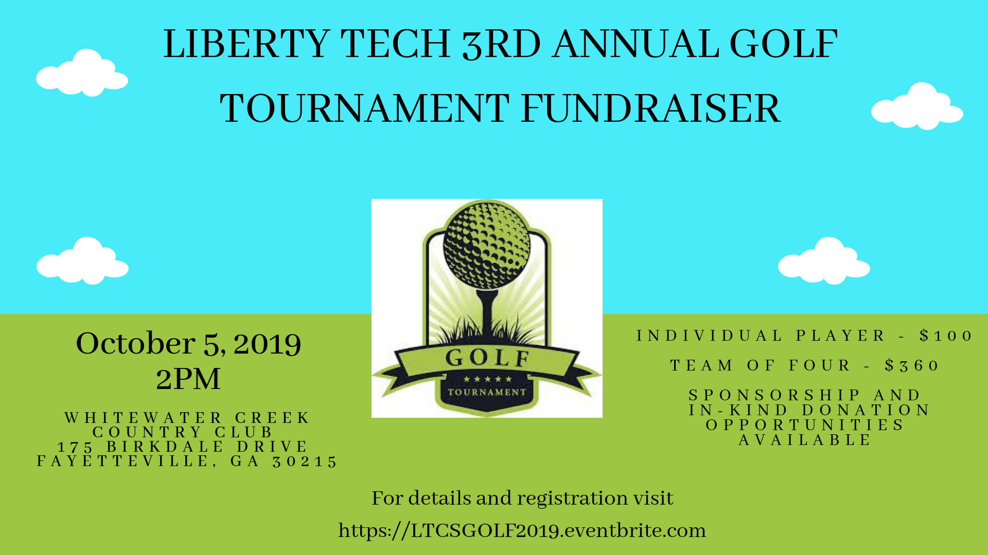 Liberty Tech Charter School 3rd Annual Golf Fundraiser