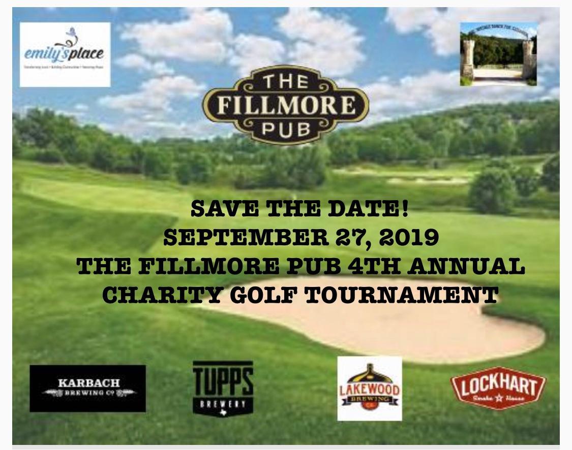 The Fillmore Pub 4th Annual Charity Golf Tournament