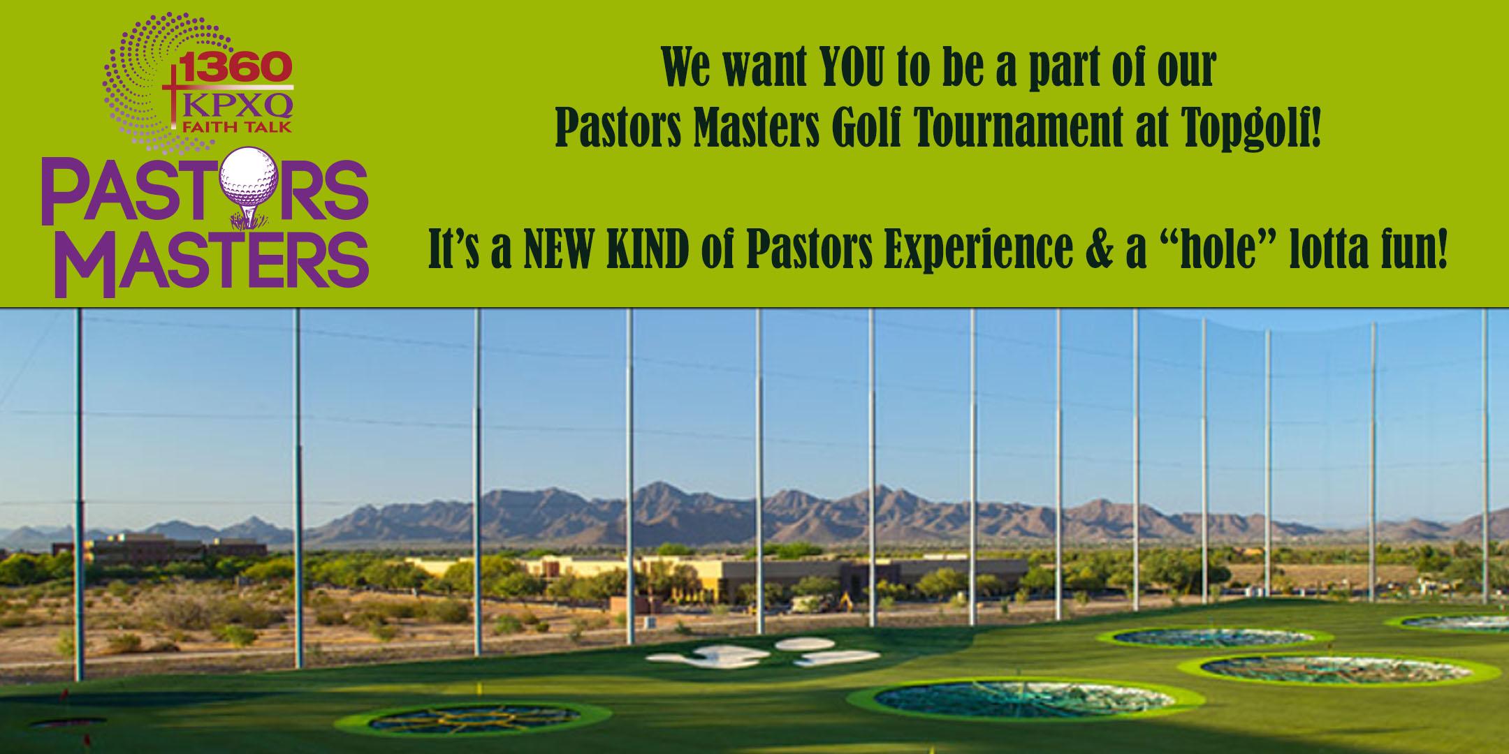 2019 Pastors Masters Golf Tournament at Topgolf