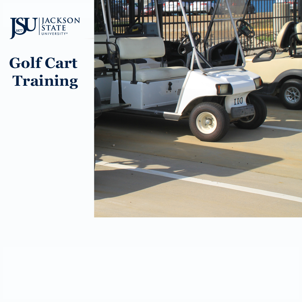JSU Golf Cart Operation & Safety Training