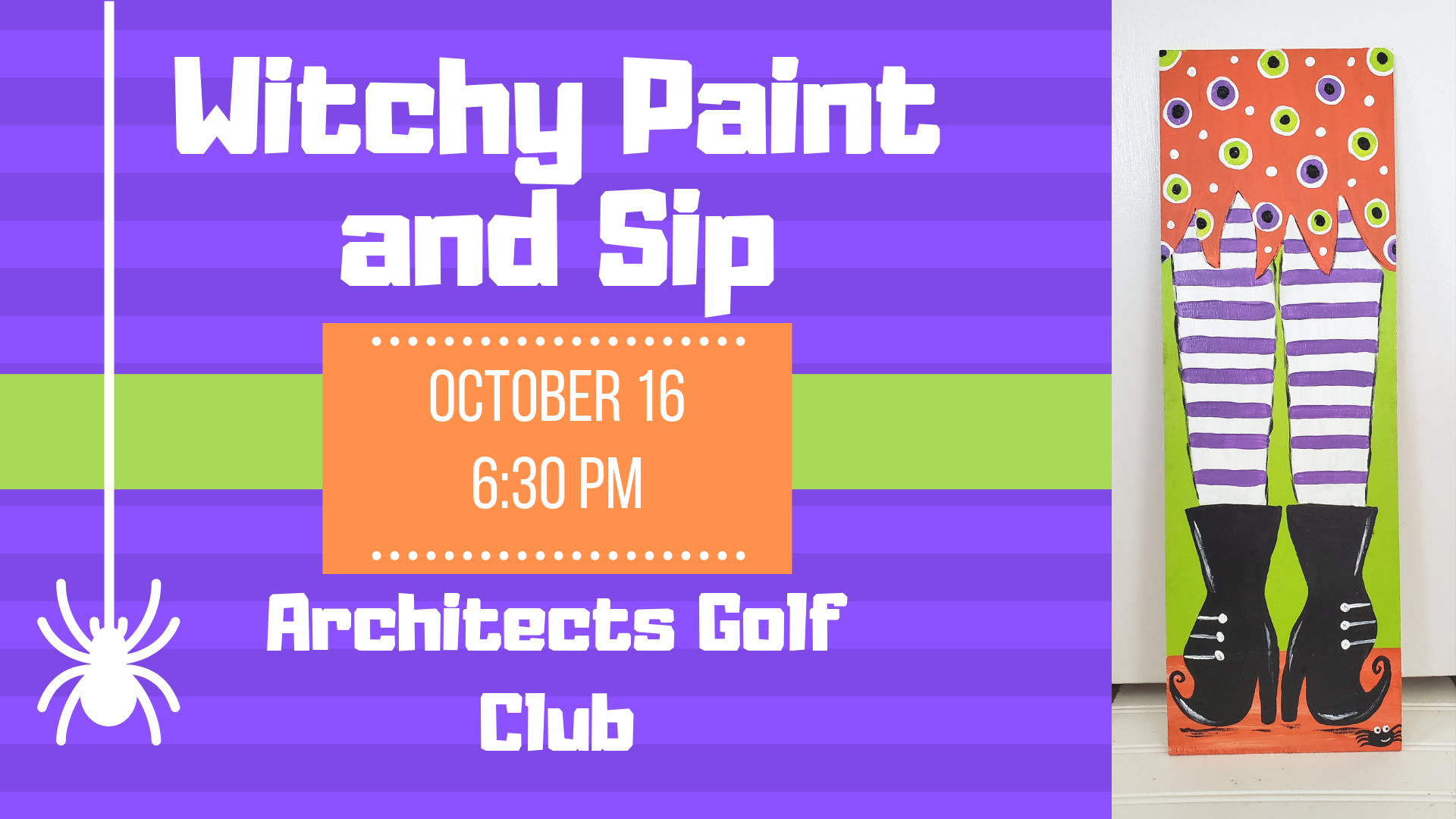 Witchy Paint and Sip - Architect's Golf Club
