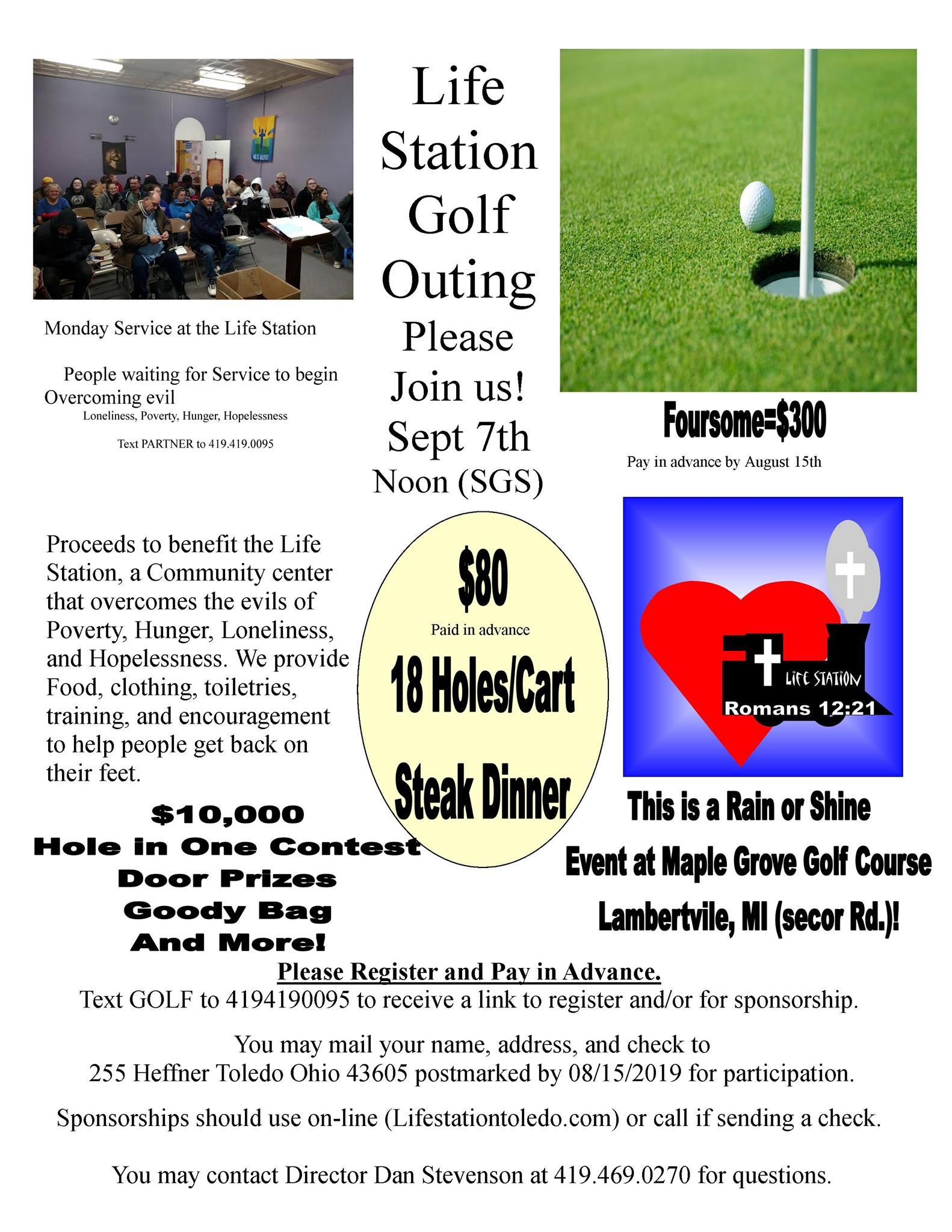 Life Station Golf Outing