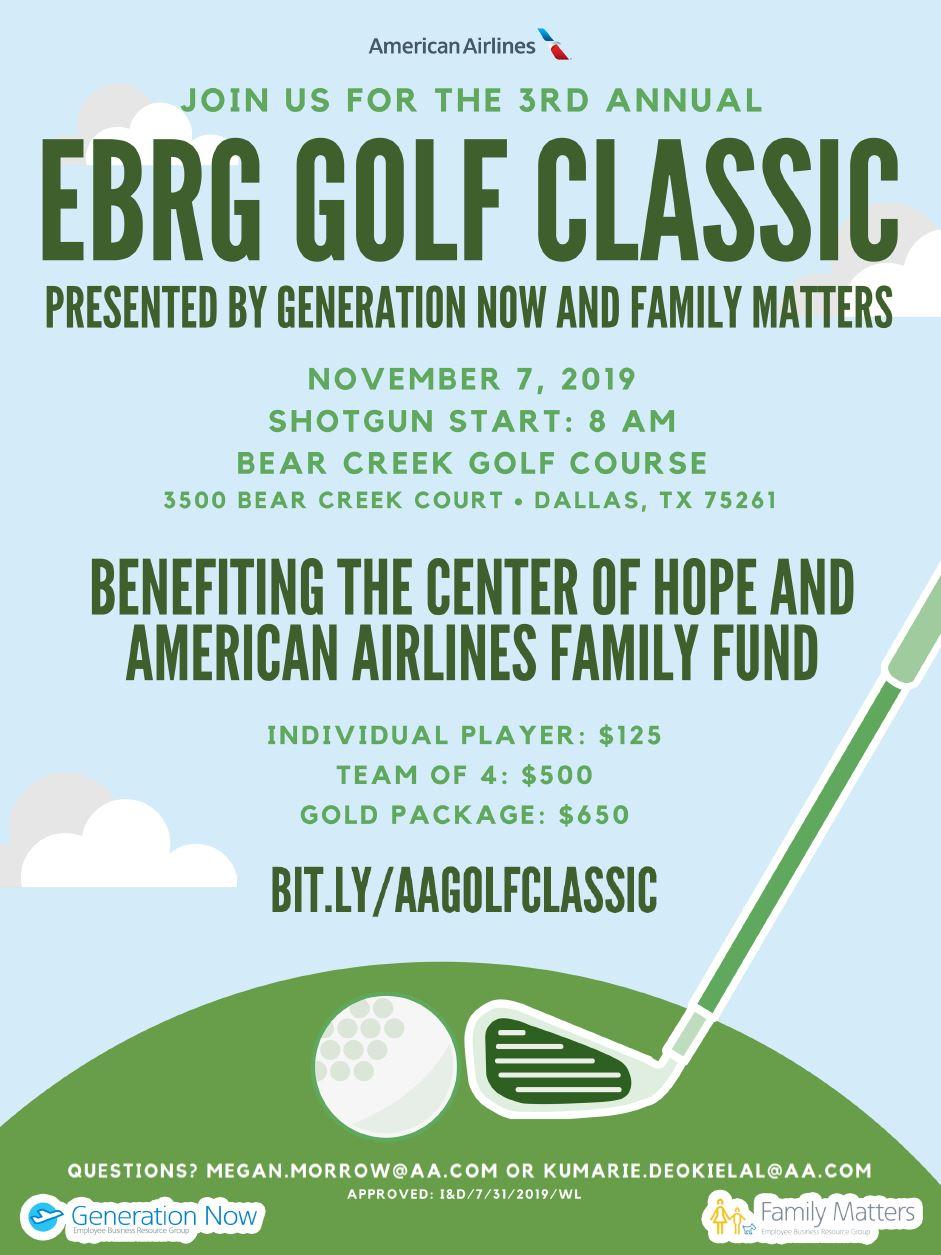 American Airlines Annual EBRG Golf Classic