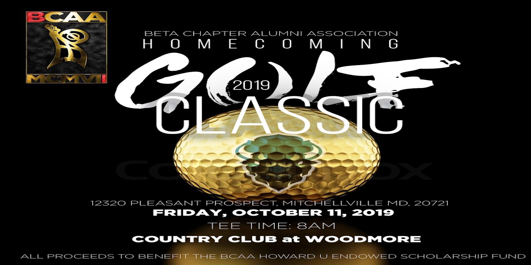 BCAA 2019 Howard Homecoming Golf Classic