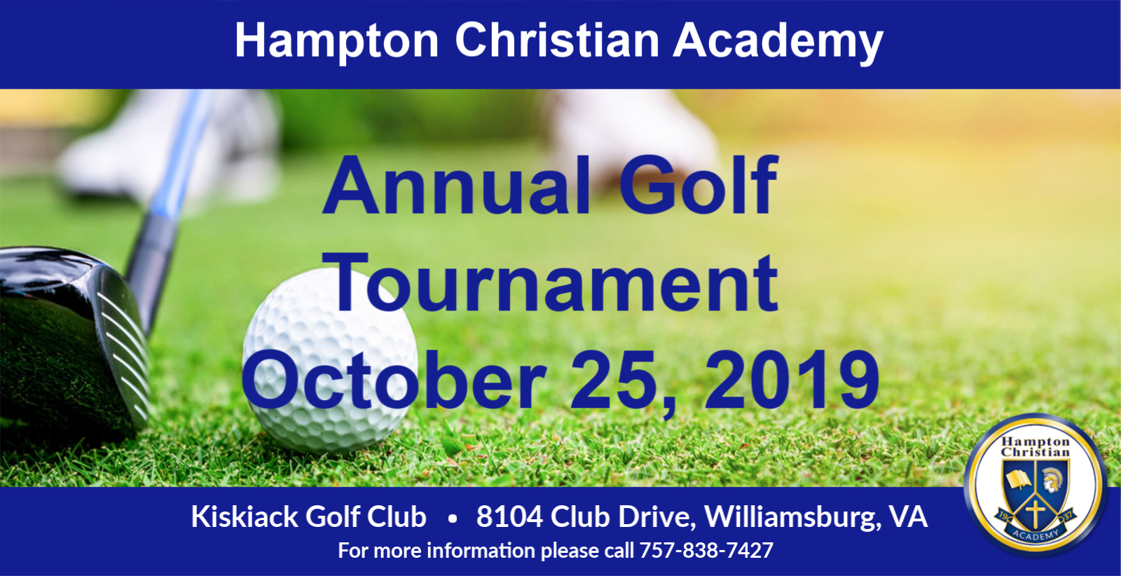Hampton Christian Academy Annual Golf Tournament