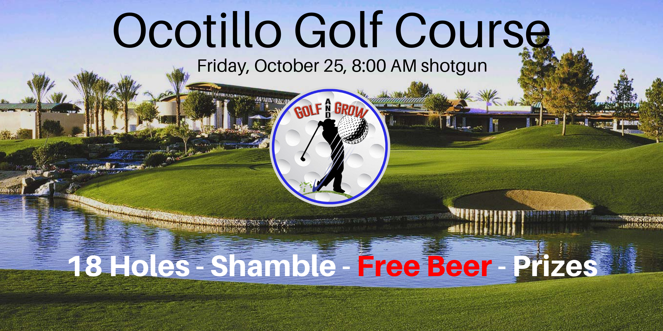 Ocotillo Golf Course 2-Player Shamble