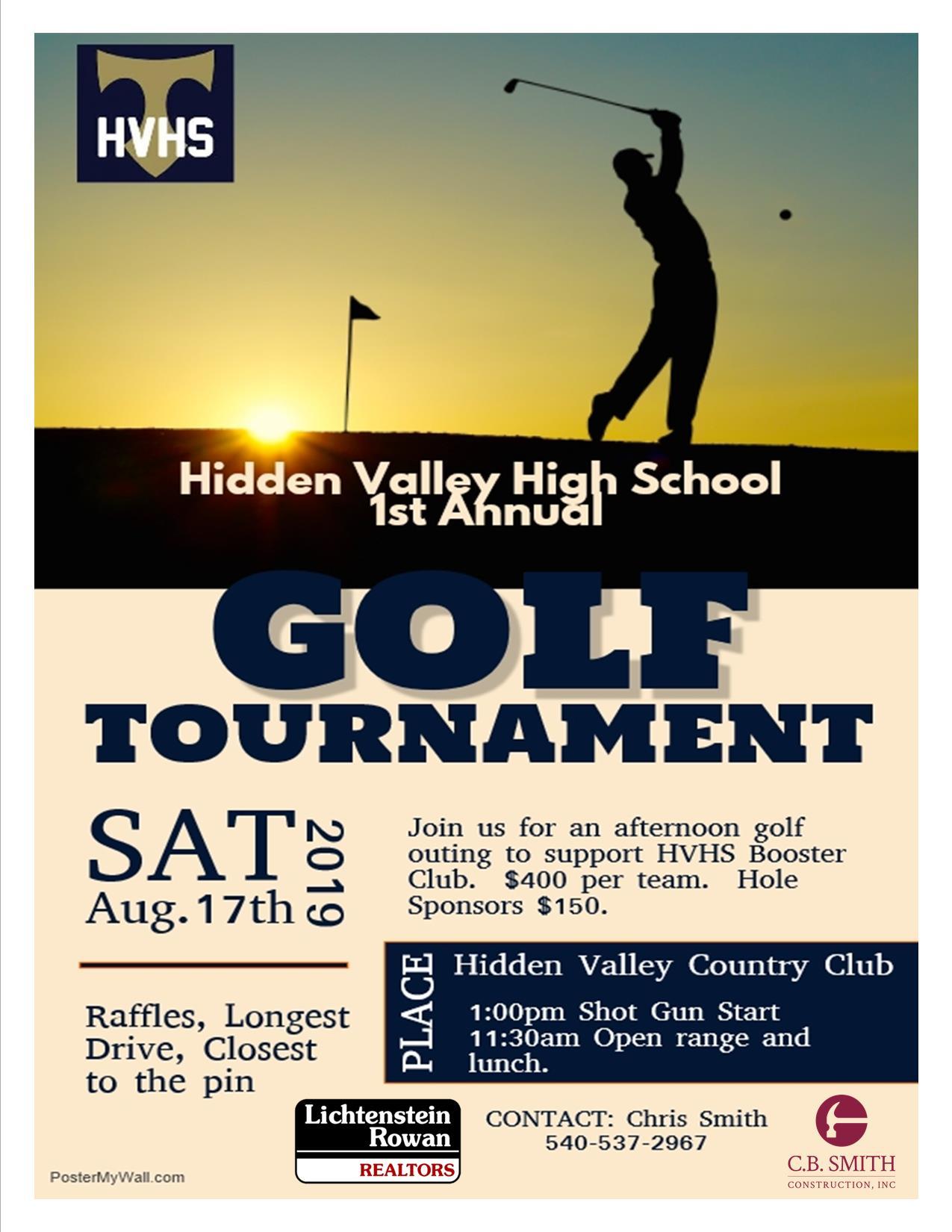 Hidden Valley Highschool Golf Tournament