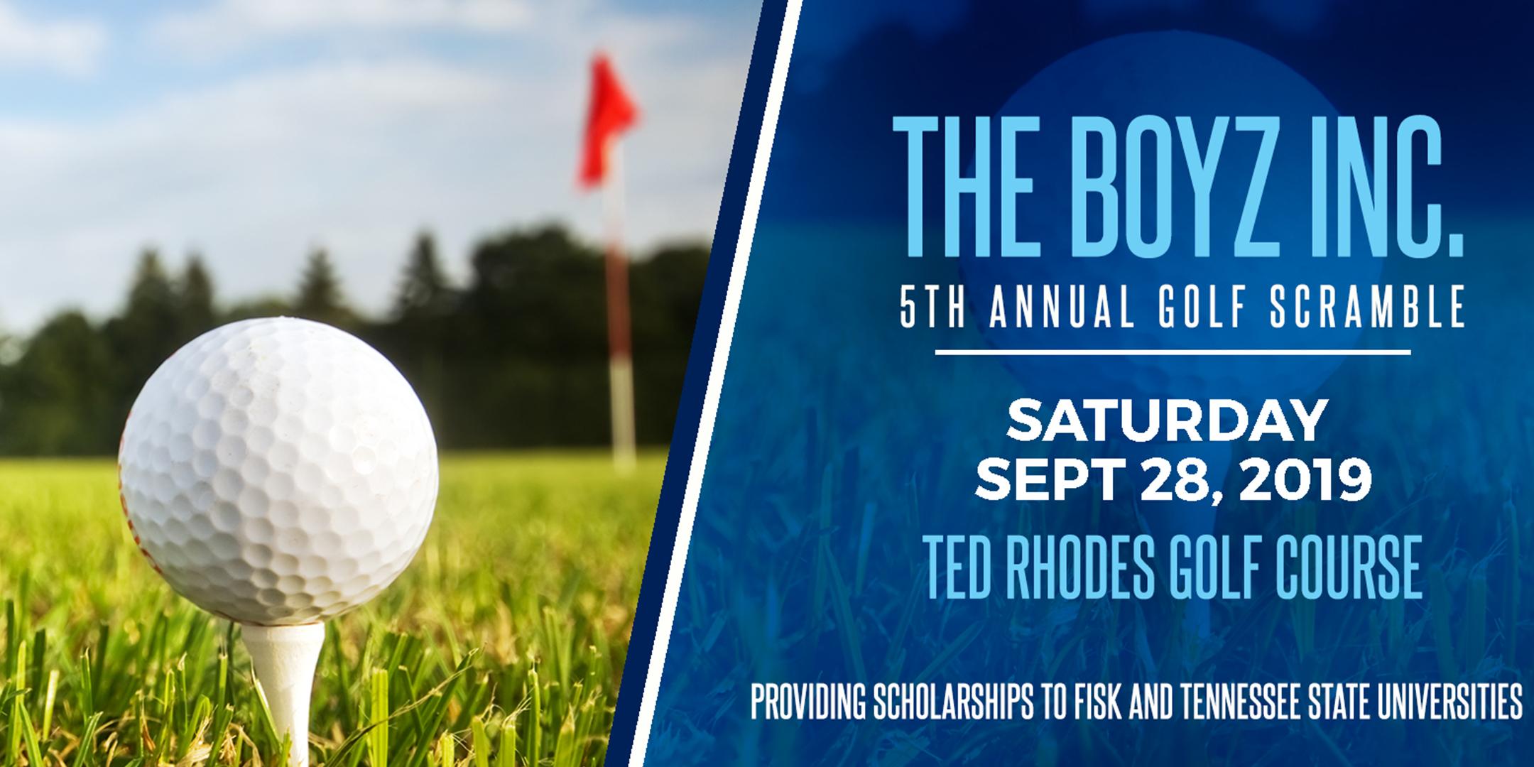 The Boyz 5th Annual Golf Tournament