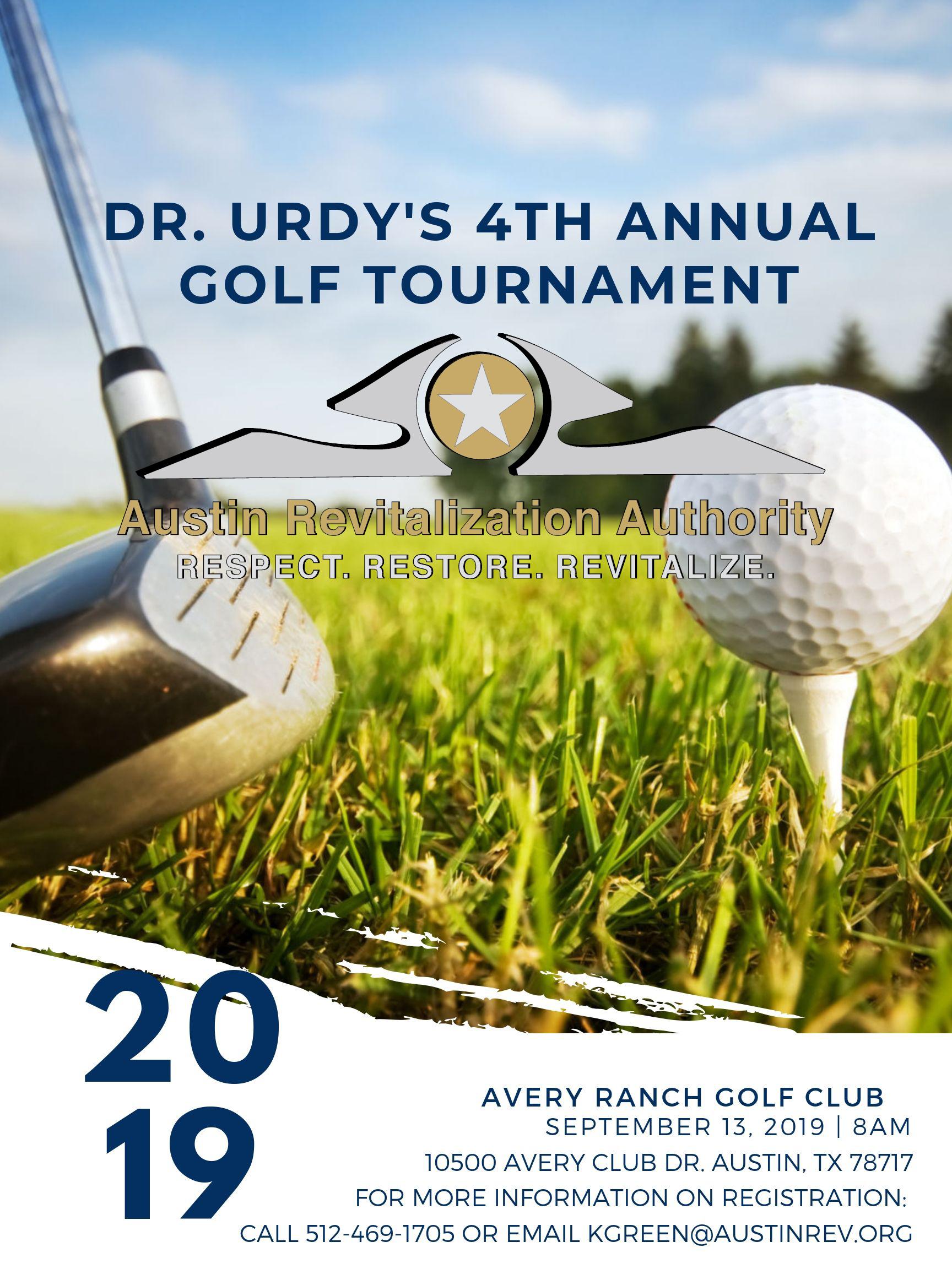 4th Annual Dr. Charles Urdy Golf Tournament