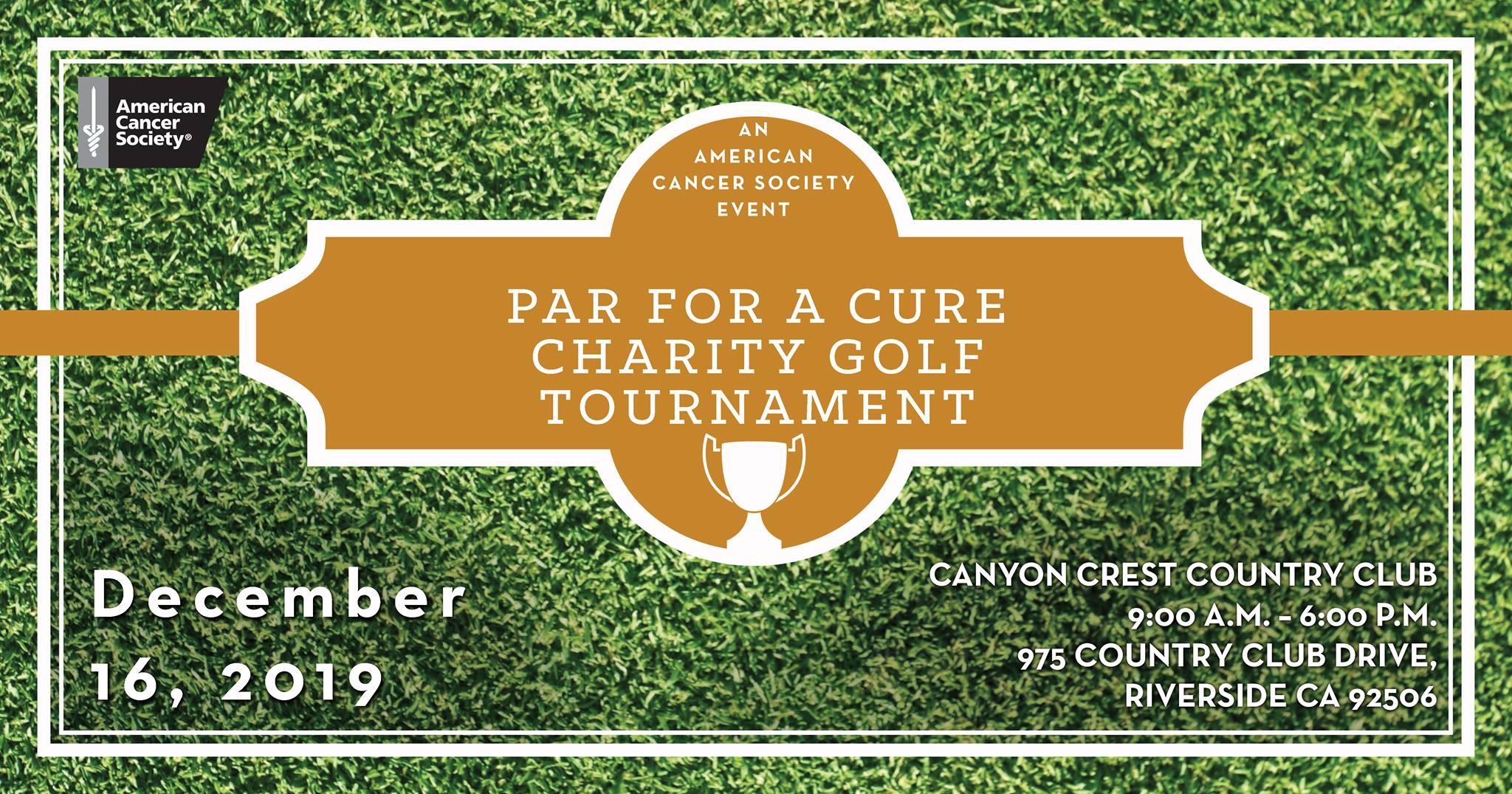 Par For A Charity Golf Tournament