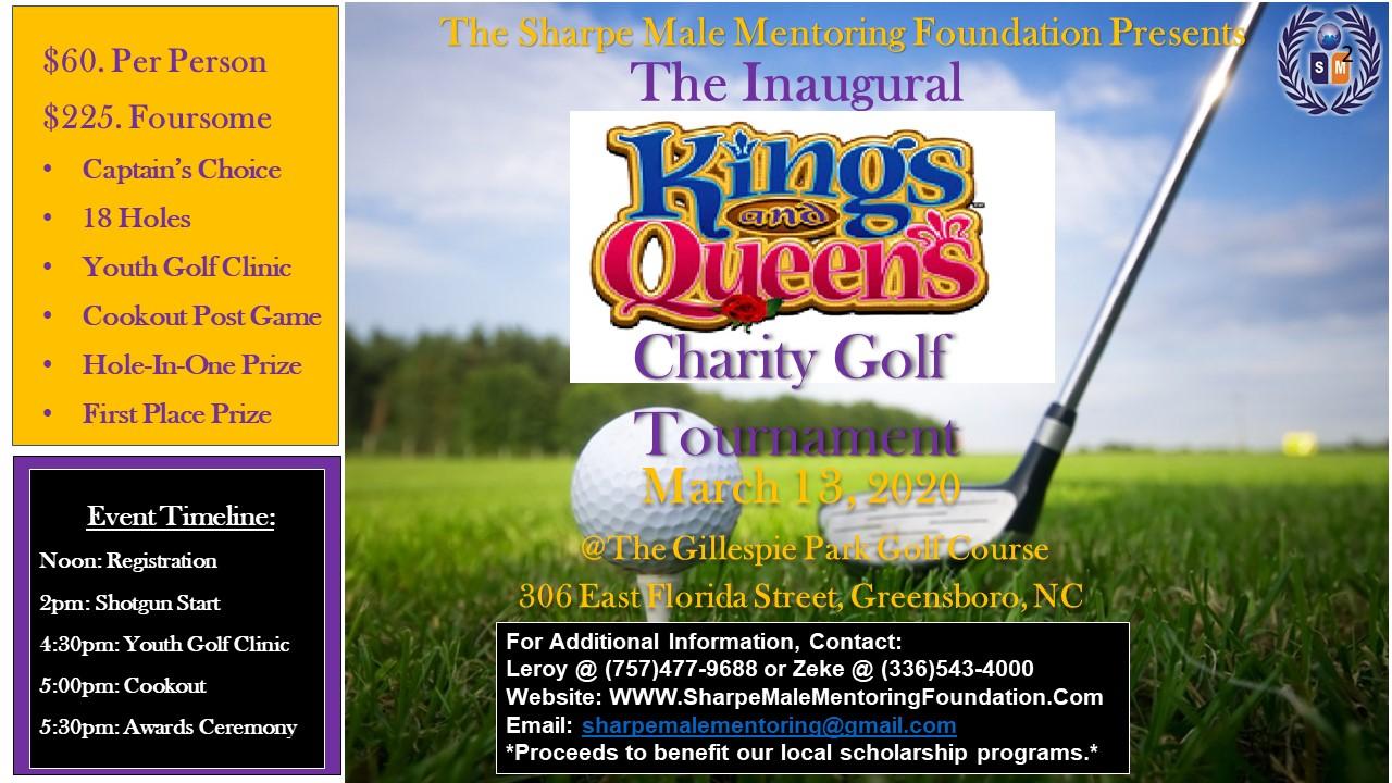 The Inuagural "Kings & Queens" Charity Golf Tournament