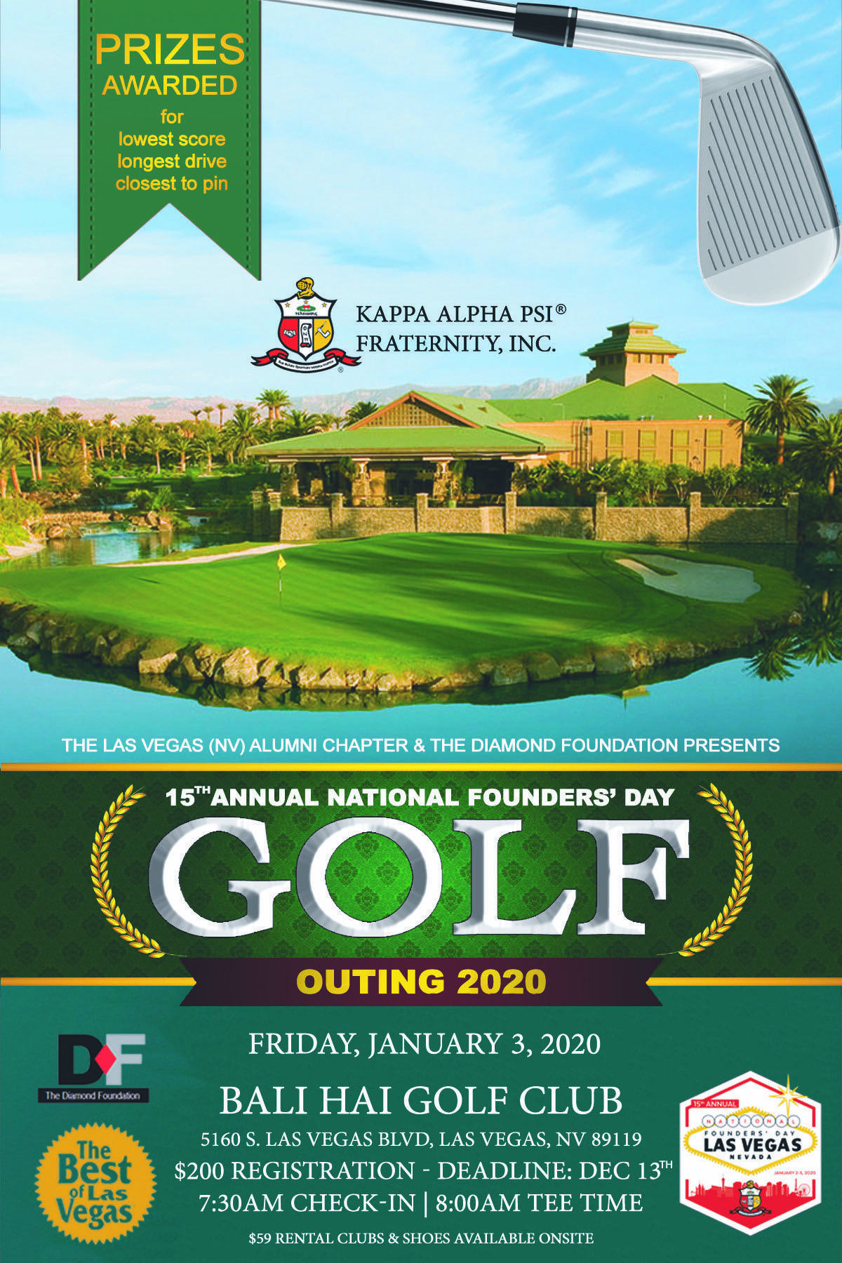 15th Annual National Founders' Day Golf Outing