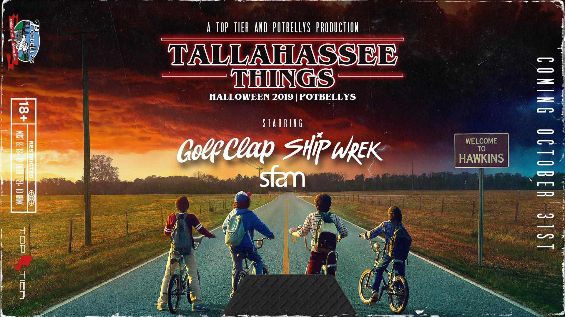 Tallahassee Things—A Tallahassee Halloween ft Ship Wrek, Golf Clap