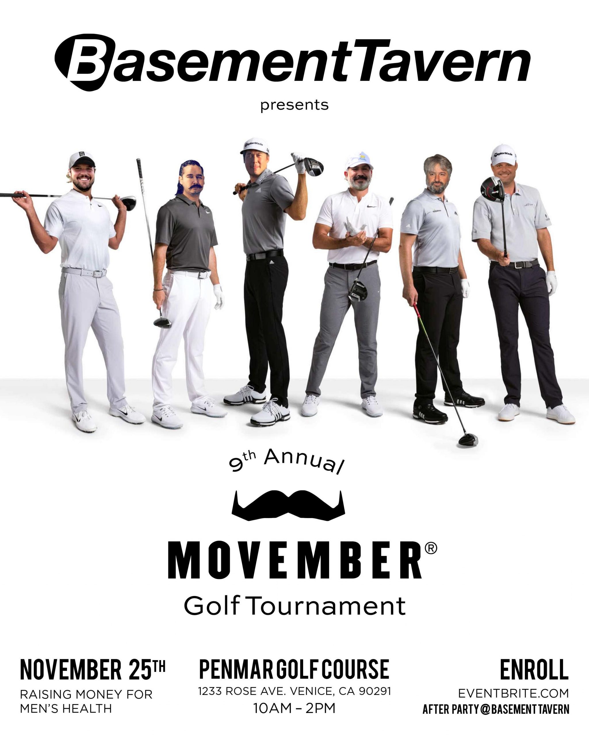 Basement Tavern 9th annual Movember Golf Tournament