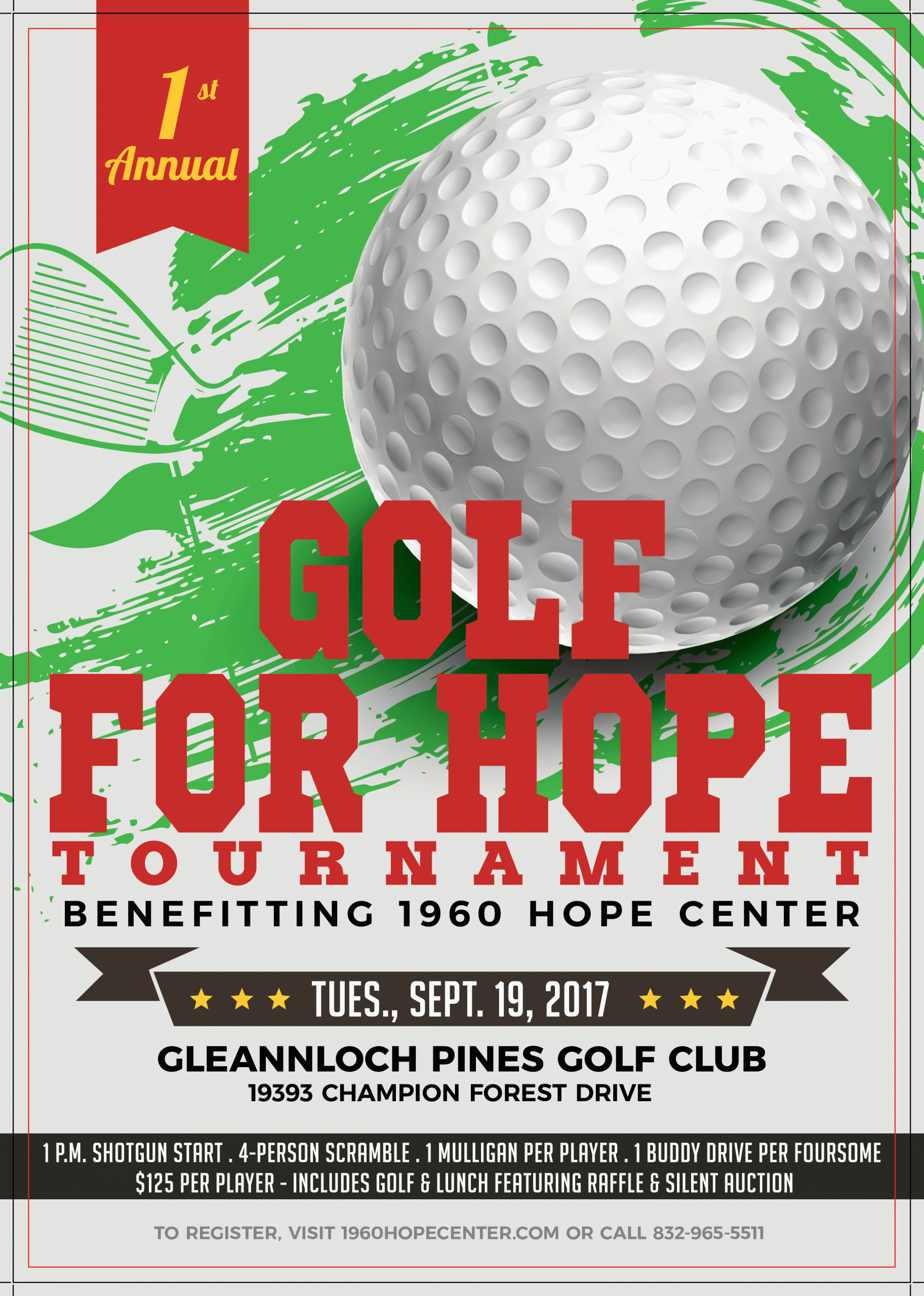 Golf for Hope Charity Golf Tournament 2020