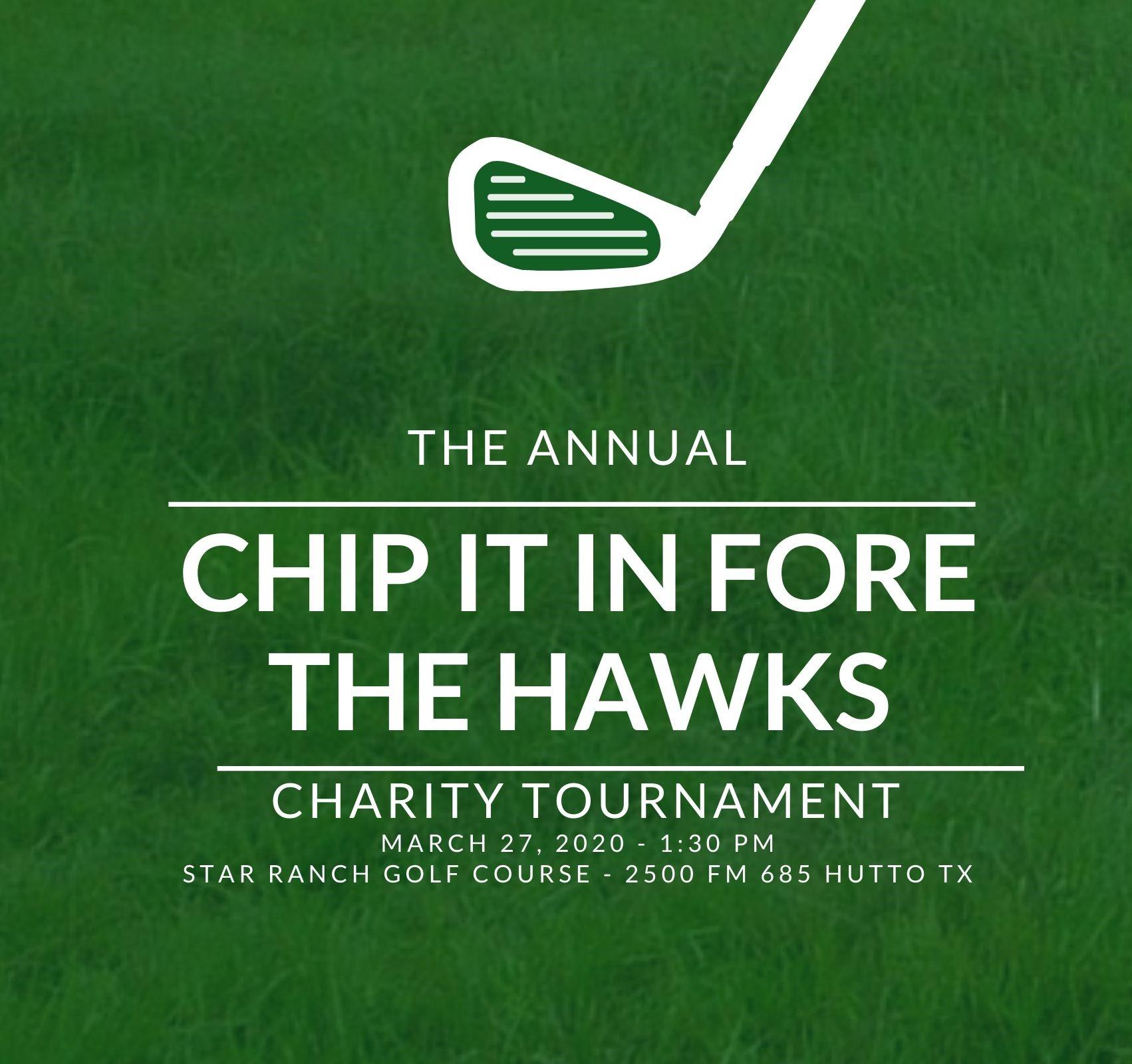 HHS Golf Tournament - Chip it in FORE the Hawks!