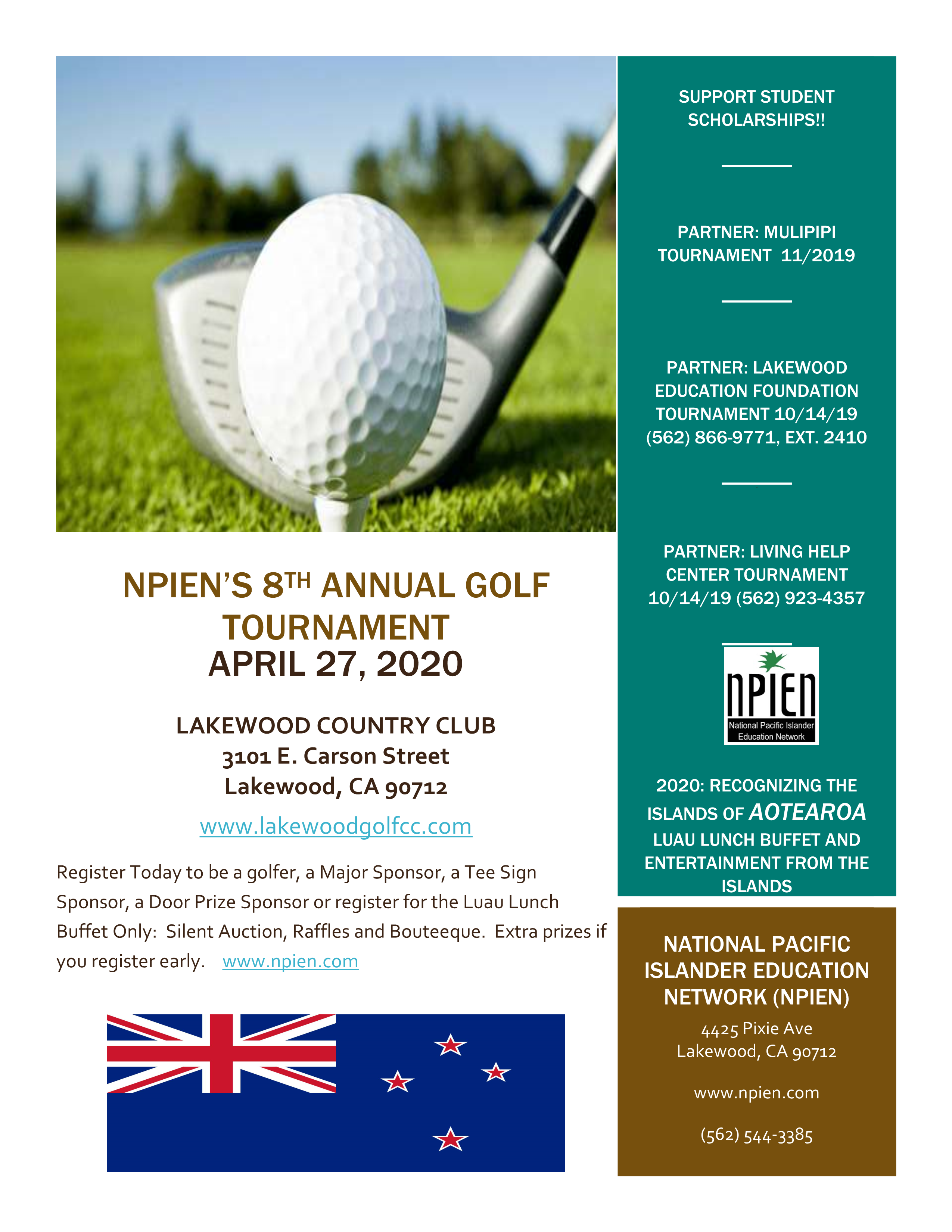 NPIEN 8th Annual Golf Tournament