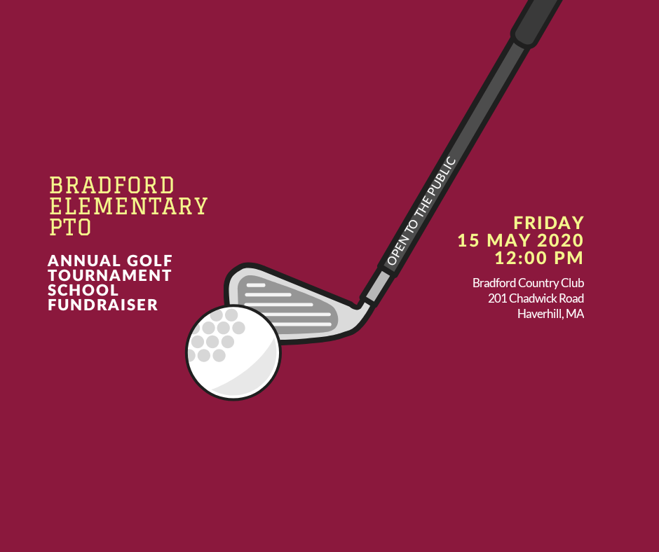 Bradford Elementary PTO Annual Golf Tournament 2020