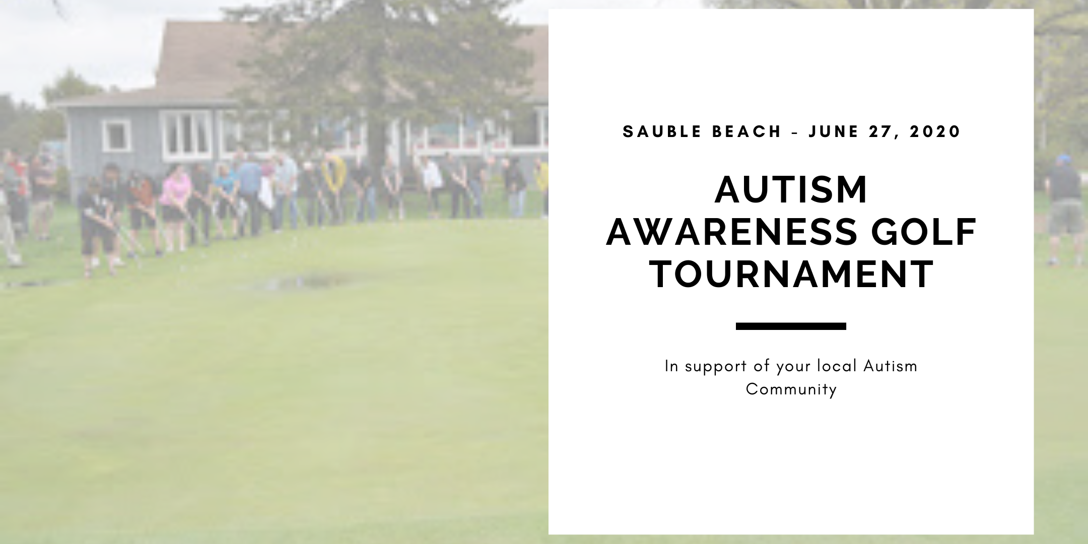 Autism Awareness Golf Tournament 2020