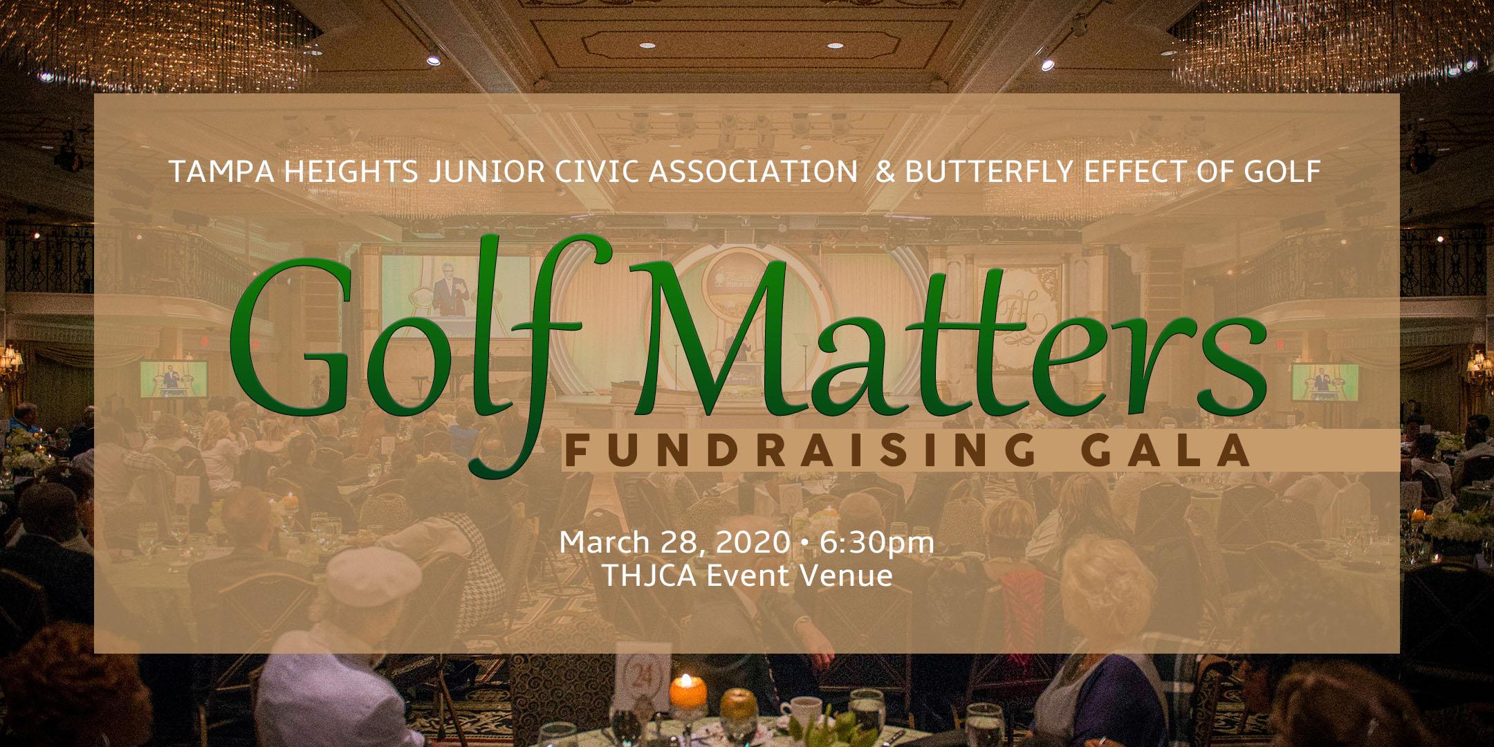 Golf Matters Fundraiser Hosted By THJCA & Butterfly Effect of Golf, Inc