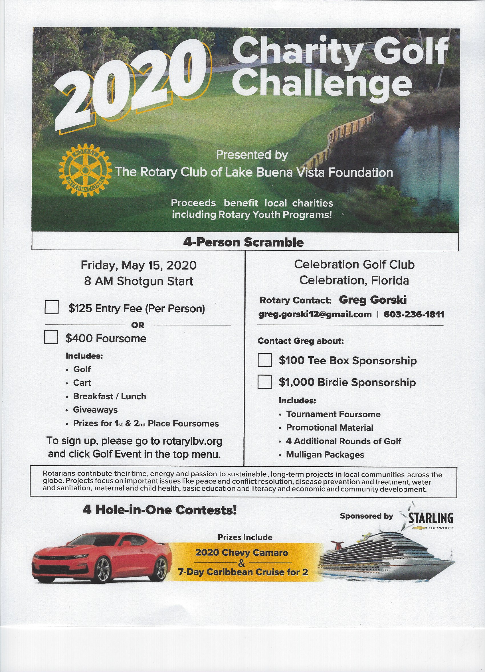 2020 Charity Golf Challenge