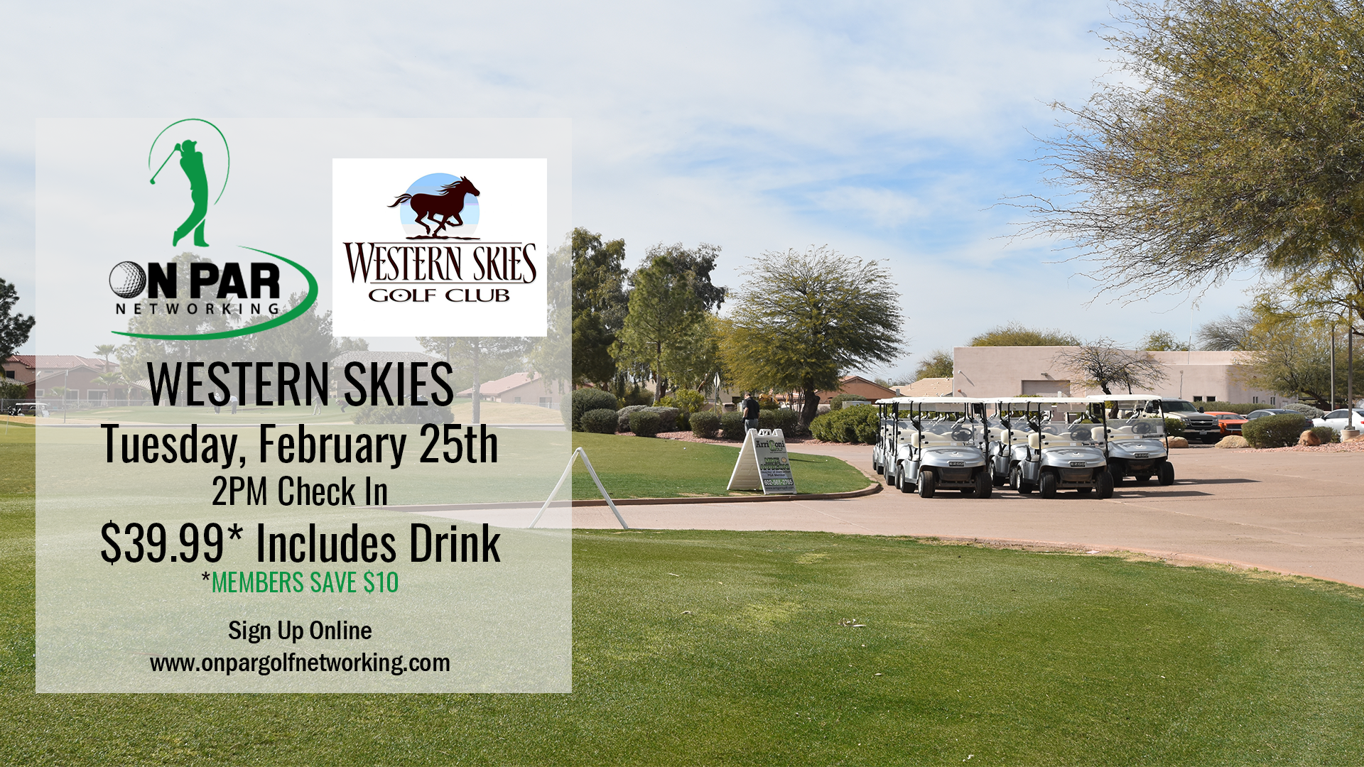 East Valley On Par Golf Networking February Event