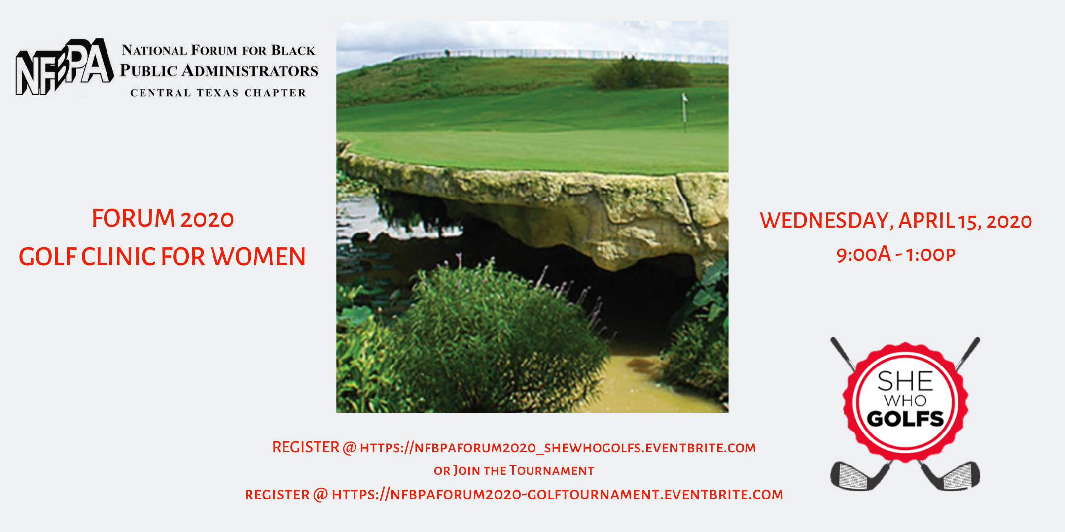NFBPA Forum 2020 presents She Who Golfs