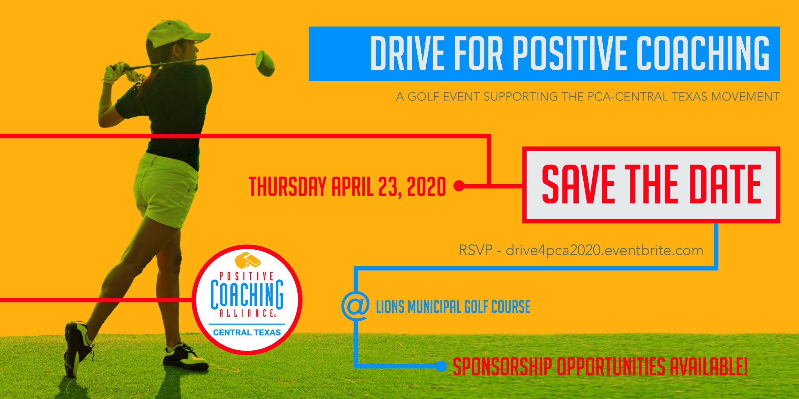 Drive for Positive Coaching 2020 Golf Event