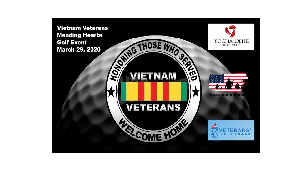 Vietnam Veterans, Mending Hearts Golf Event
