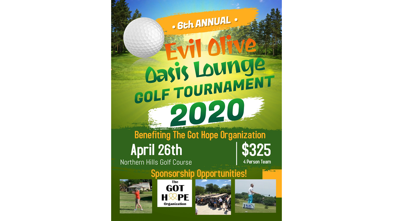 Evil Olive Oasis Charity Golf Benefiting The Got Hope Organization