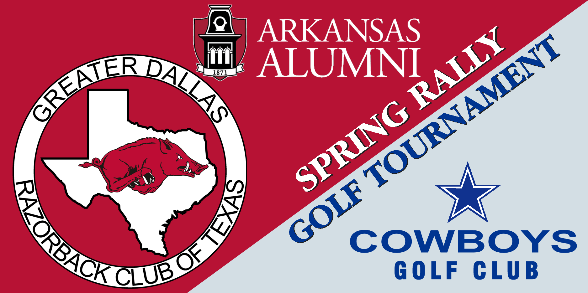 2020 Paul & Susan Henderson Golf Tournament & Spring Rally presented by the Greater Dallas Razorback Club and the Arkansas Alumni Association
